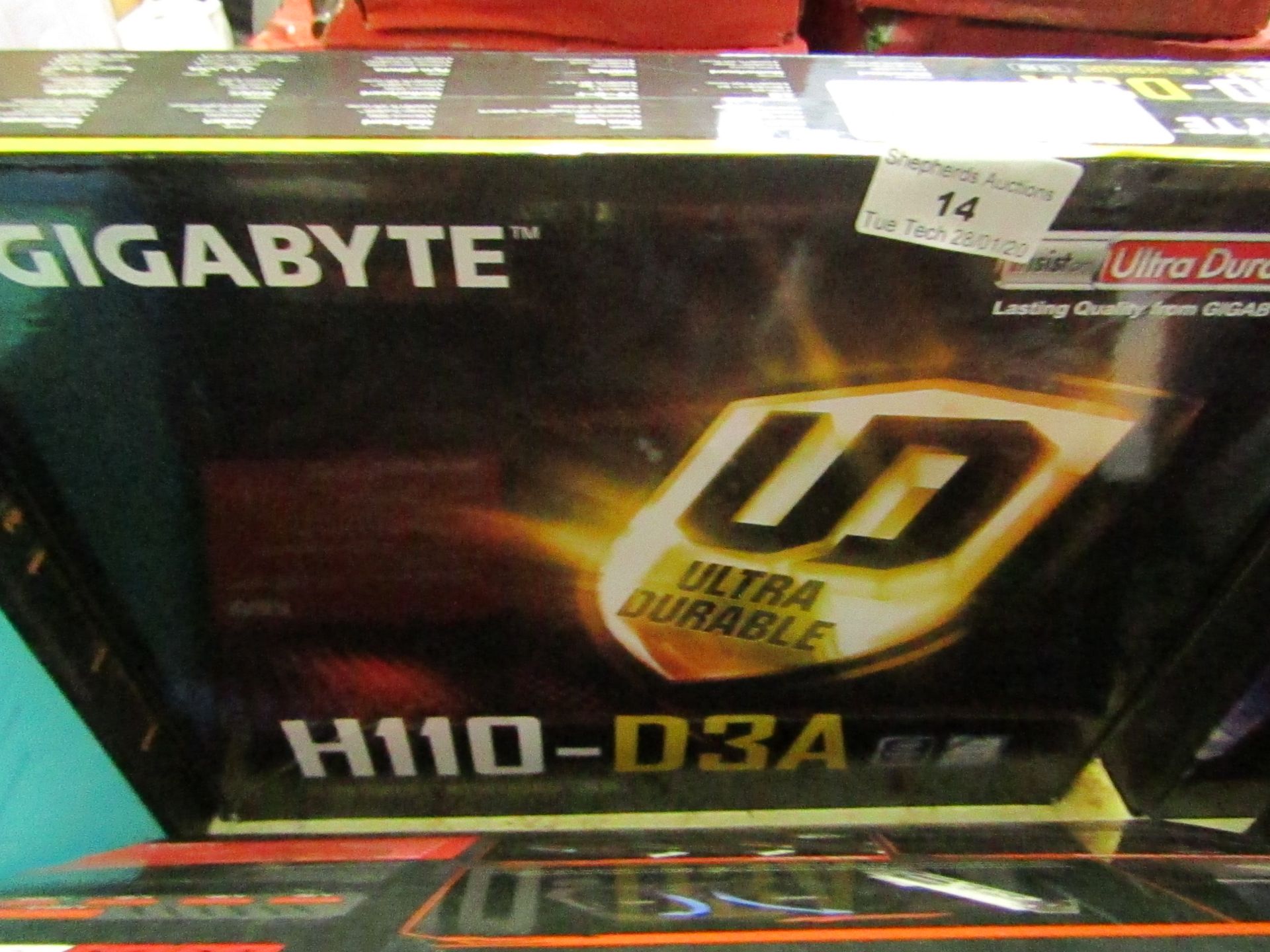 Gigabyte H110 - D3A motherboard, untested. RRP £50.00