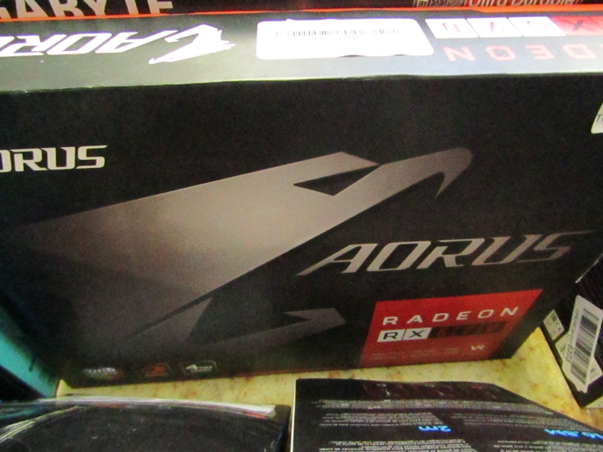 Aorus Radeon RX570 graphics card, untested and boxed. RRP £80.00