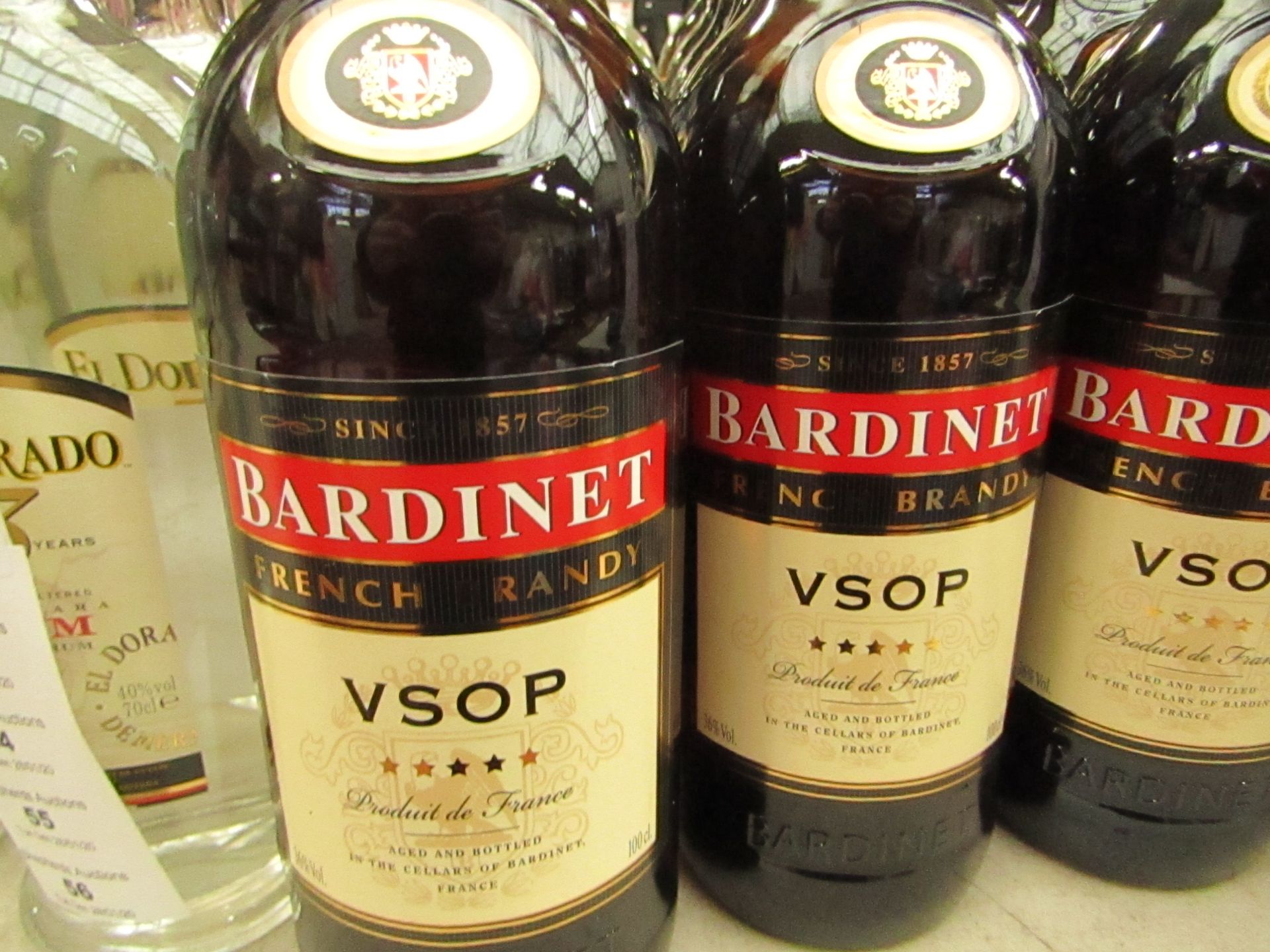 1L Bardinet VSOP French Brandy. 36%. New