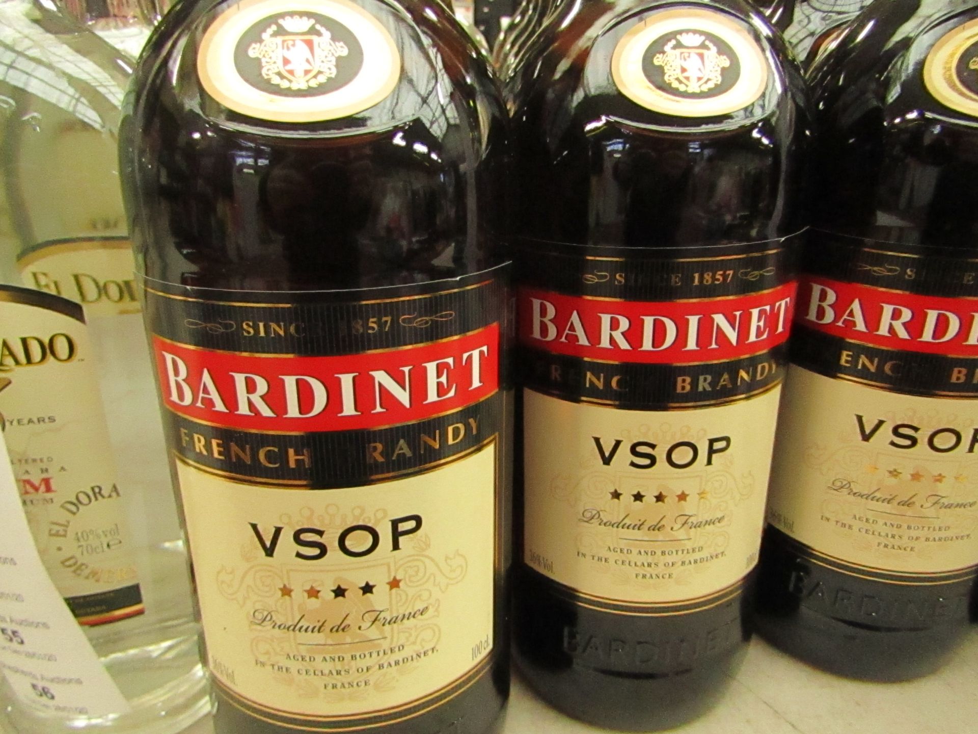 1L Bardinet VSOP French Brandy. 36%. New