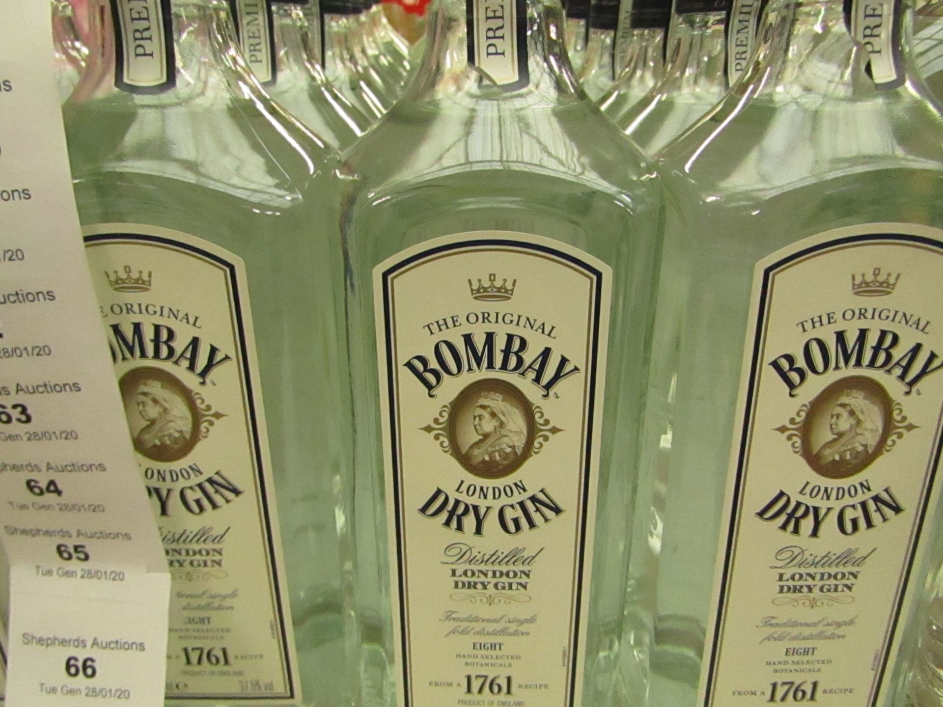 700ml Bombay London Dry Gin.37.5% new