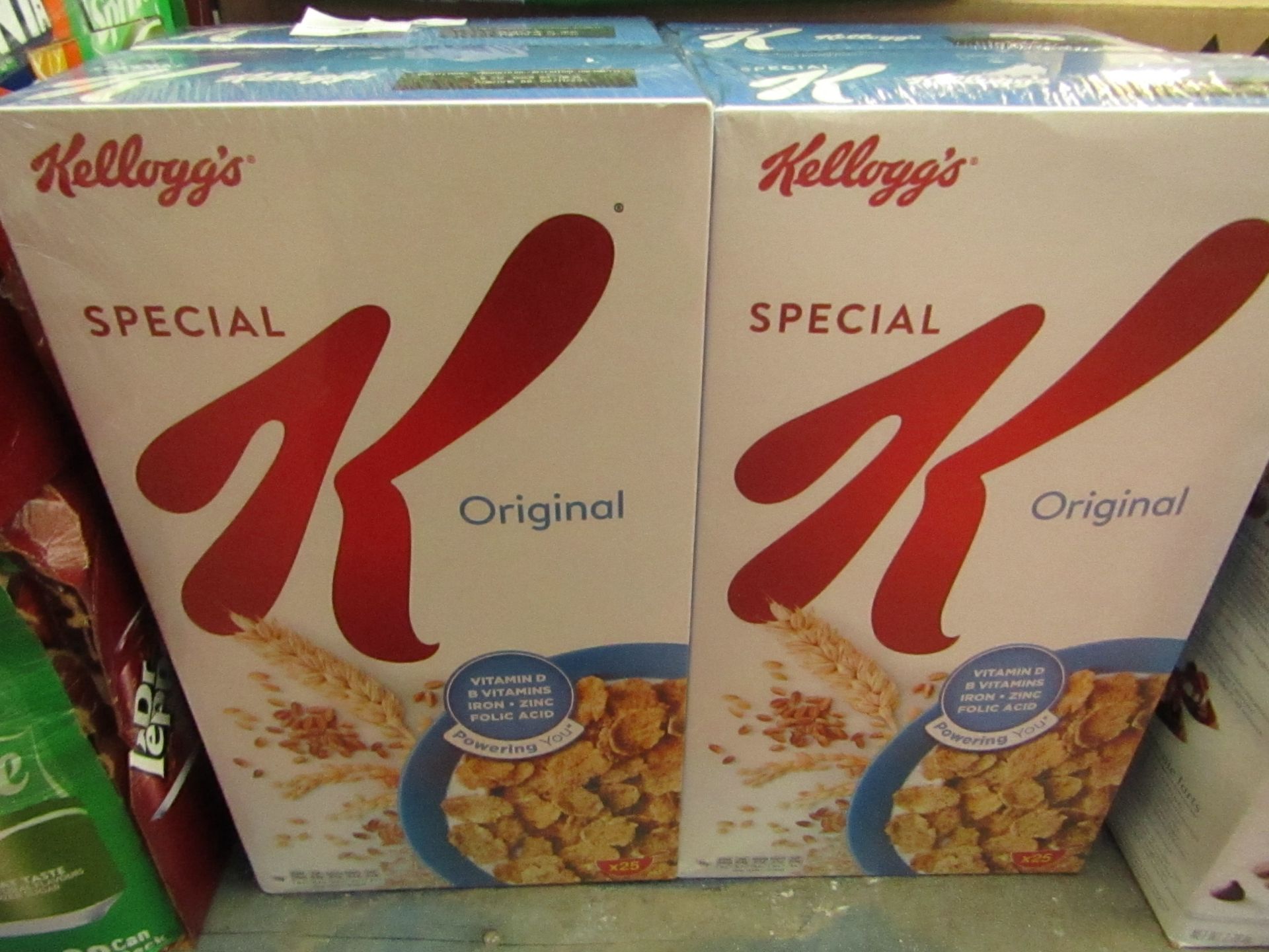 2 x 750g Special K Original. BB 8/11/19