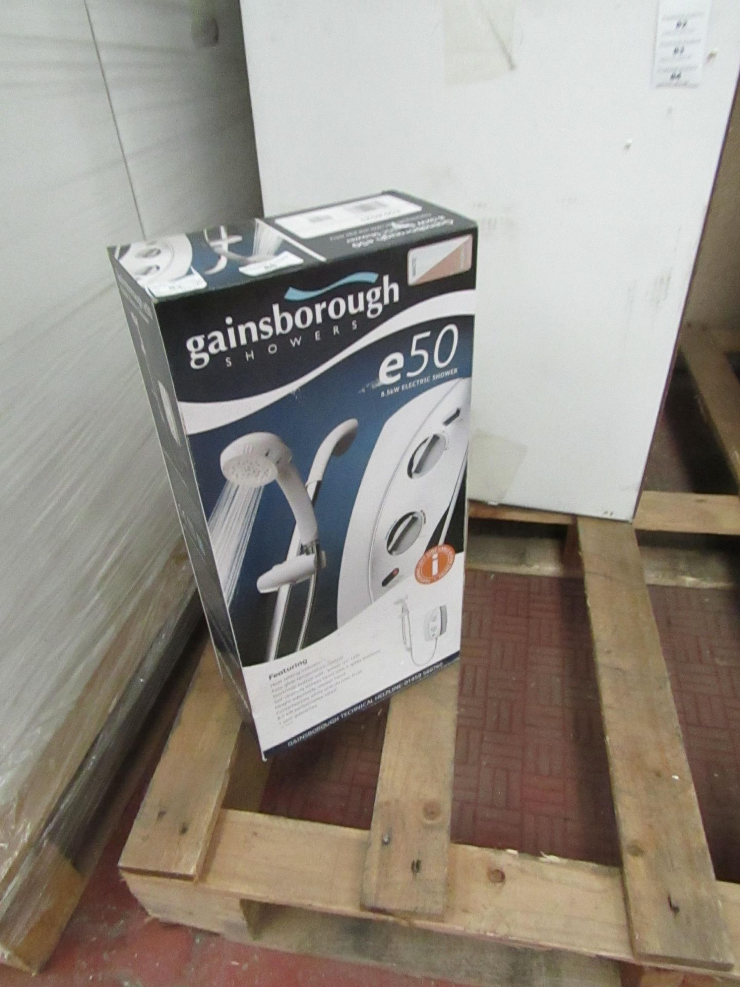 Gainsborough e50 8.5Kw electric shower, new and boxed.