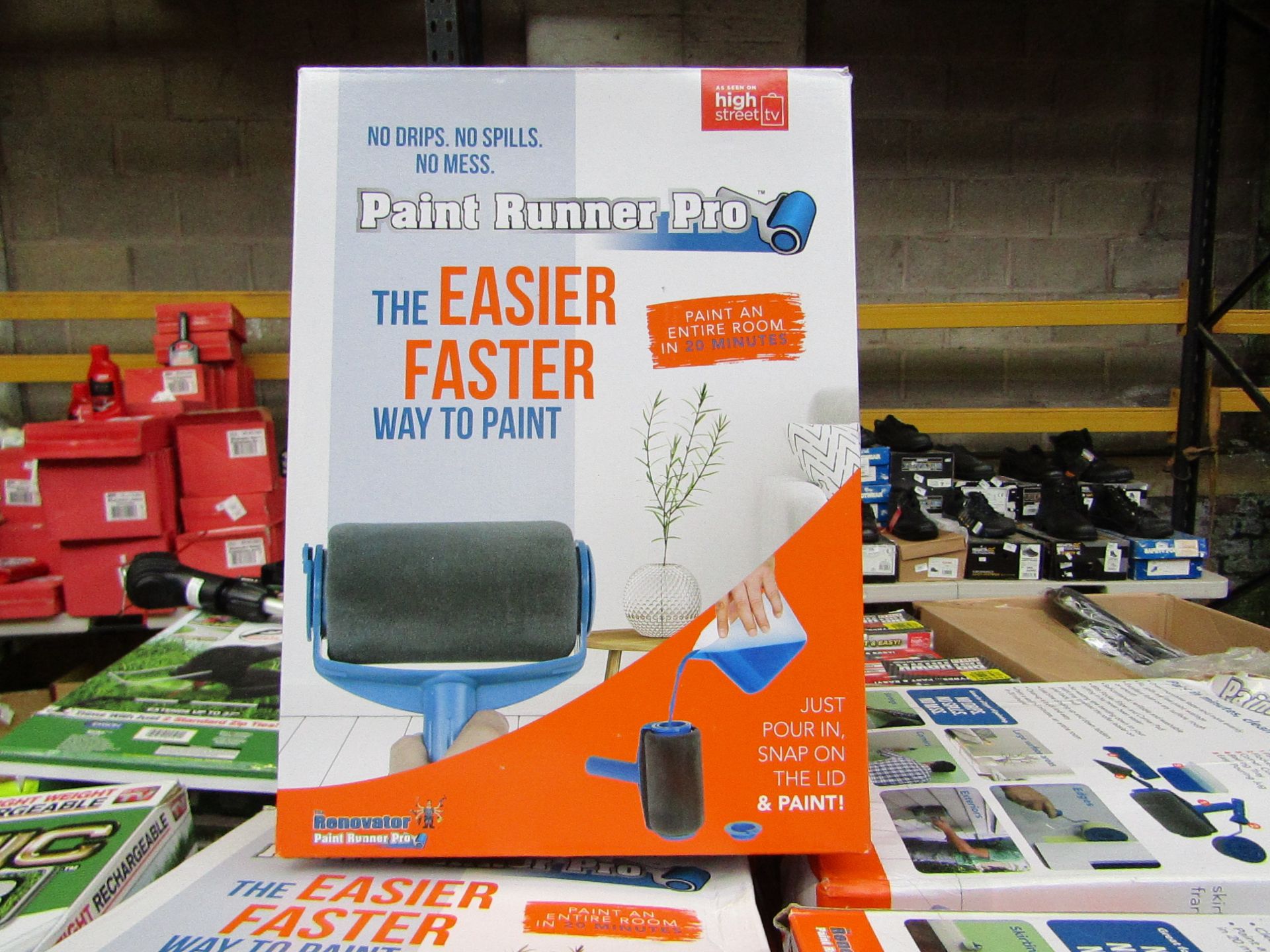 | 1x | PAINT RUNNER PRO | UNCHECKED AND BOXED | NO ONLINE RE-SALE| SKU C5060541510050 | RRP £29.99 |