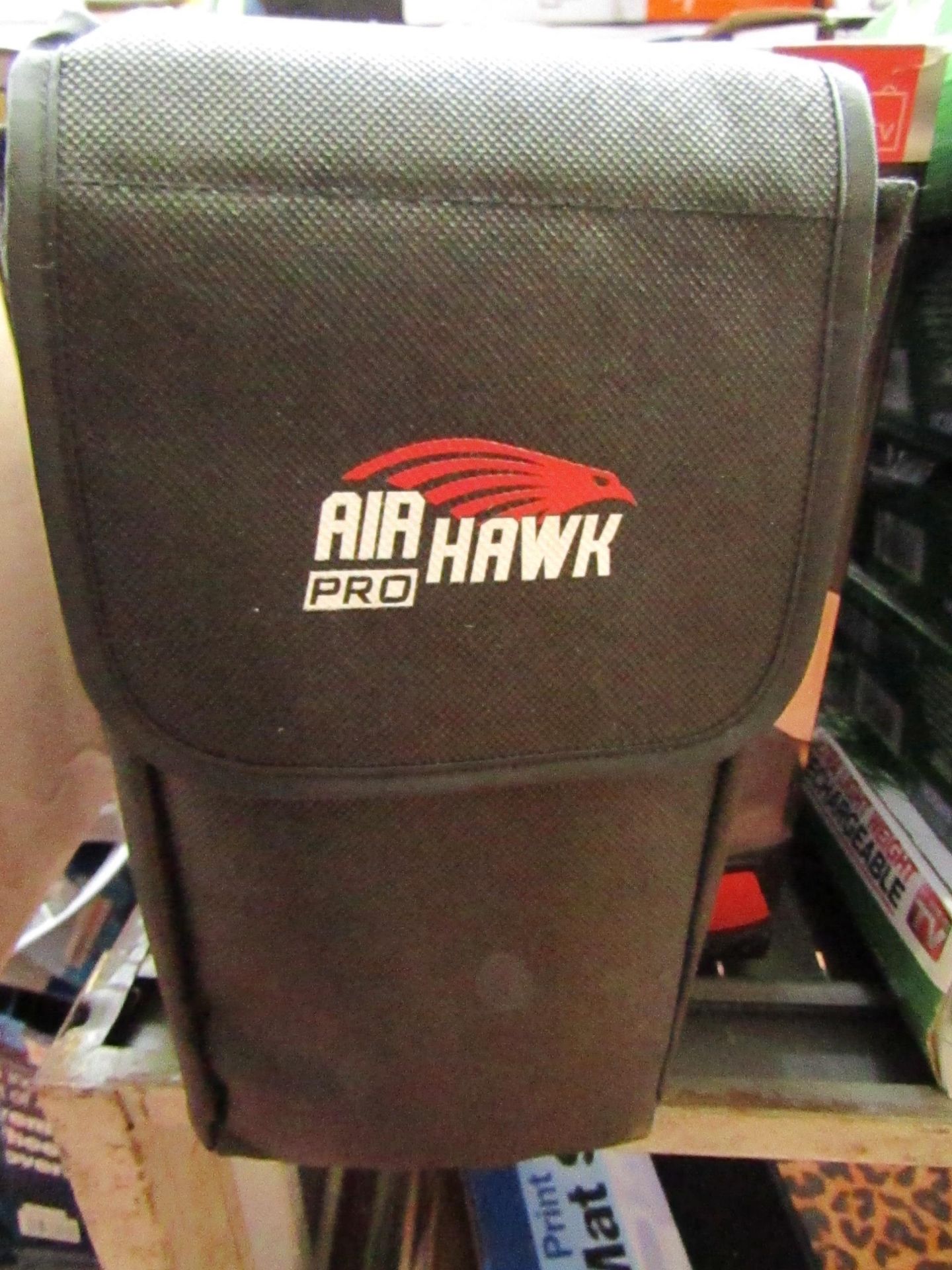 | 1x | AIR HAWK PRO CORDLESS COMPRESSOR| UNCHECKED IN CARRY CASE | NO ONLINE RE-SALE | SKU