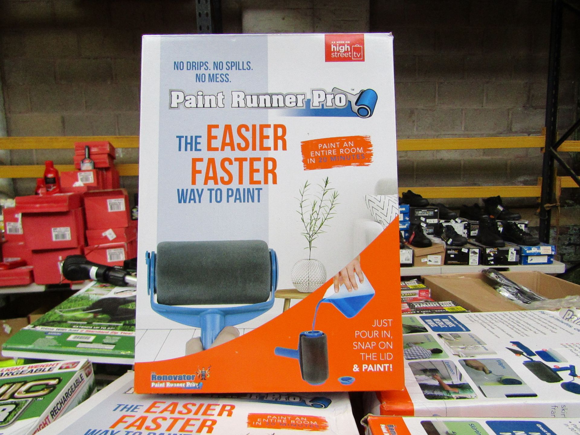 | 1x | PAINT RUNNER PRO | UNCHECKED AND BOXED | NO ONLINE RE-SALE| SKU C5060541510050 | RRP £29.99 |