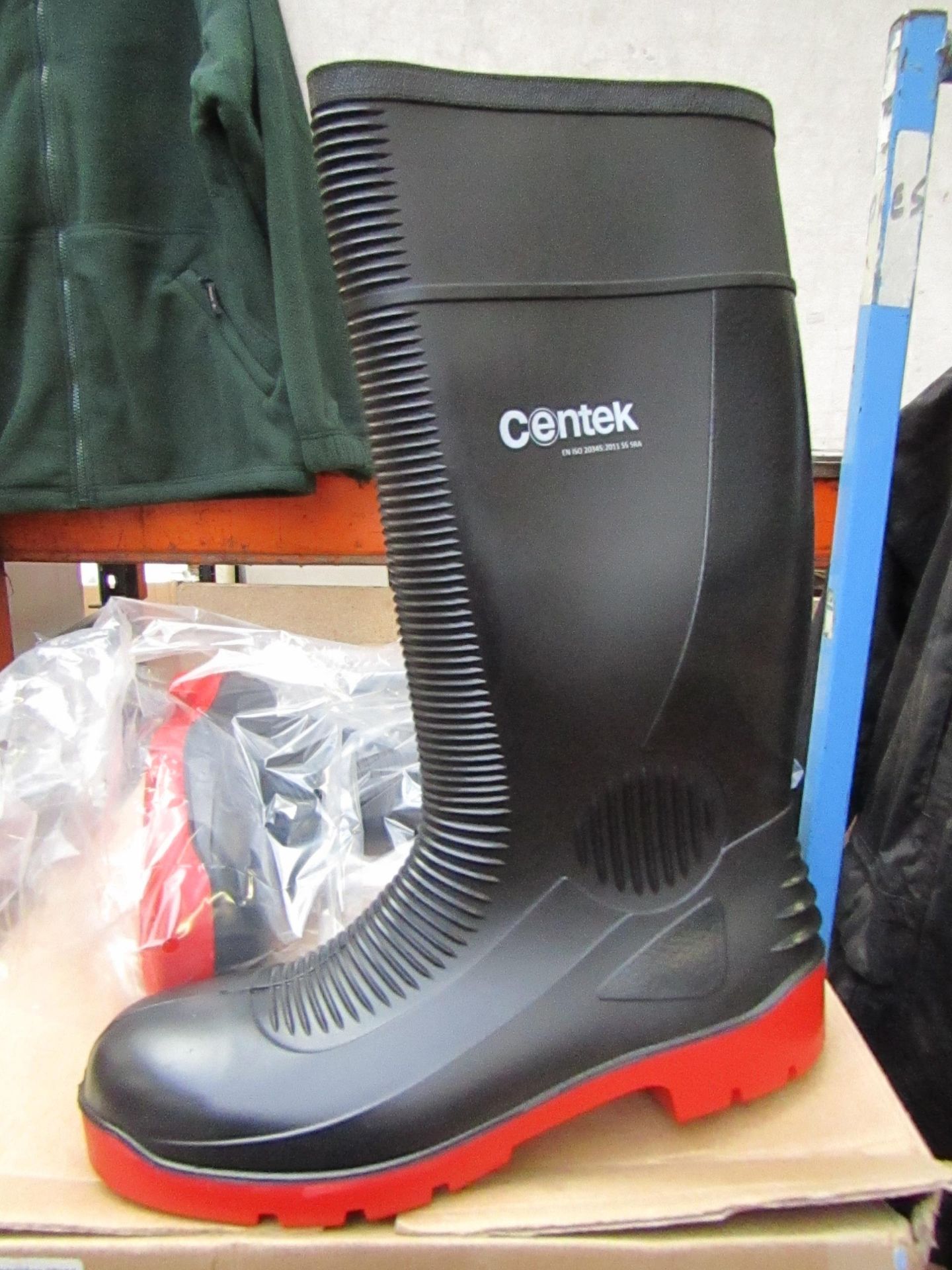 Centex S55 Comnpactor Steel Toe Cap Wellies size 8 new
