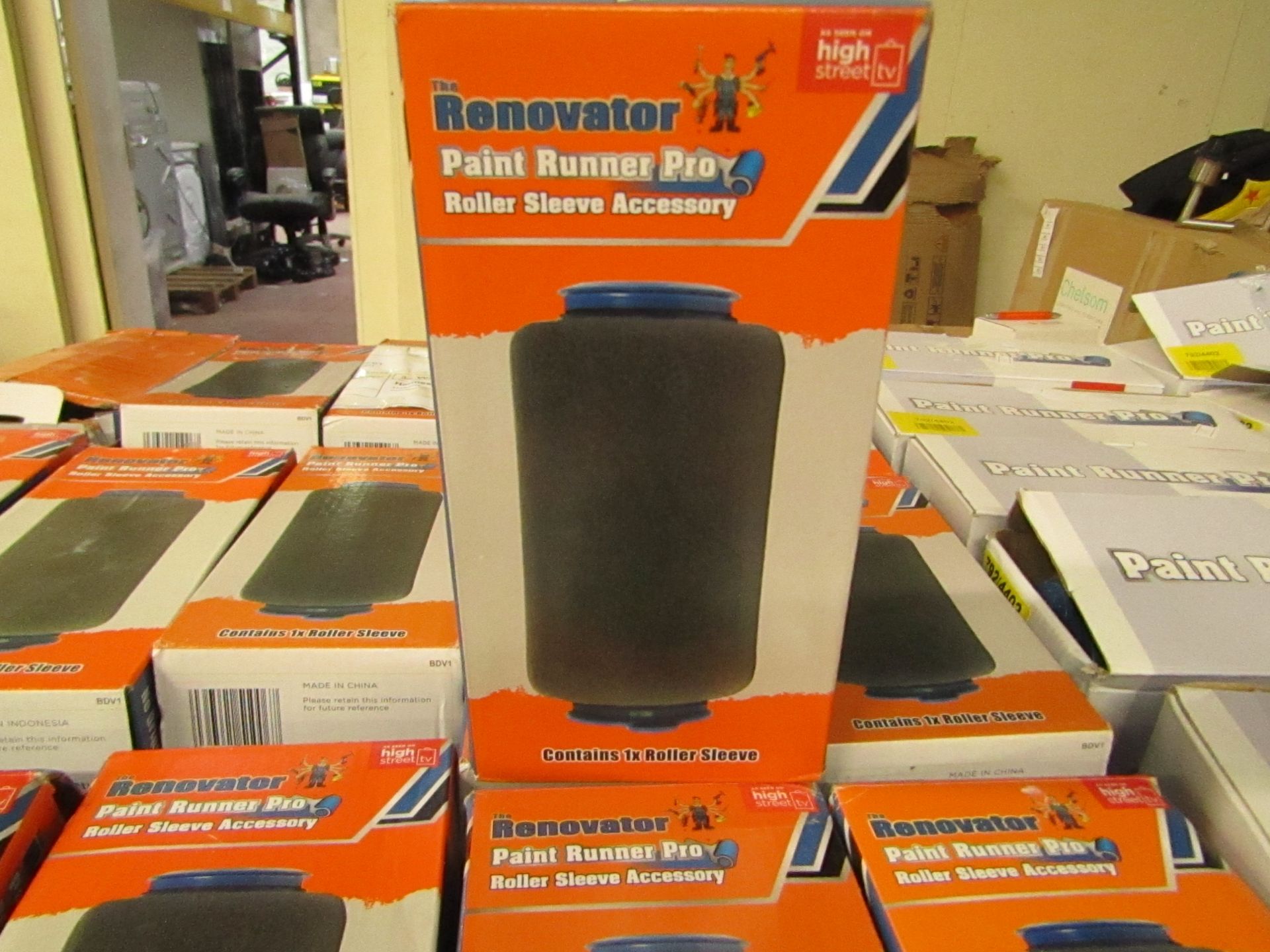 | 2x | PAINT RUNNER PROROLLER SLEEVEACCESSORY | UNCHECKED & BOXED | NO ONLINE RE-SALE | SKU