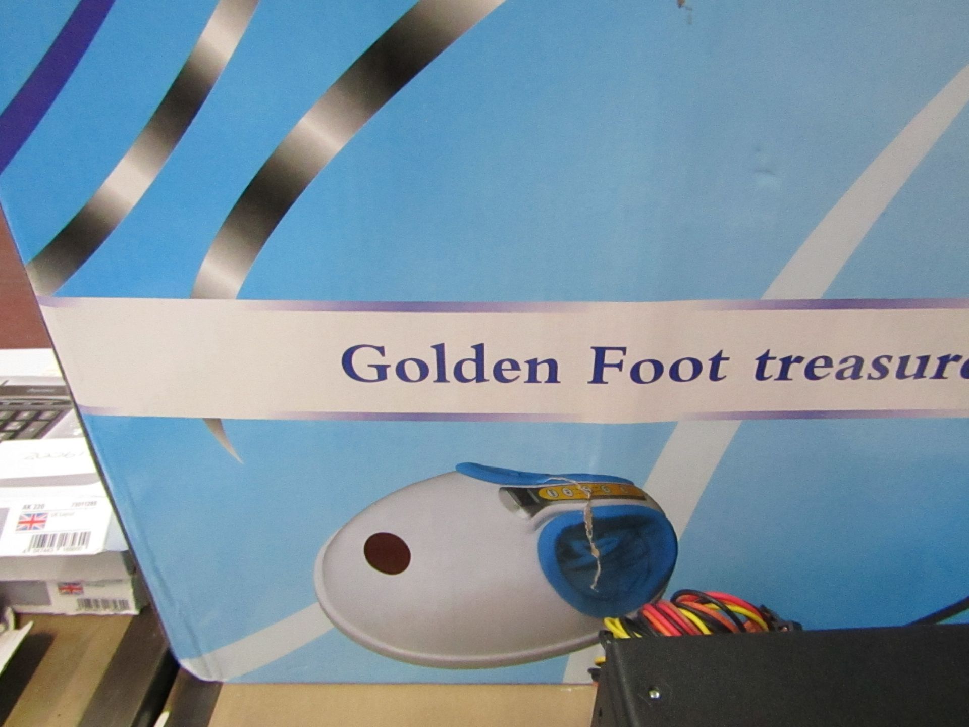Golden Foot Treasure - Untested and boxed.