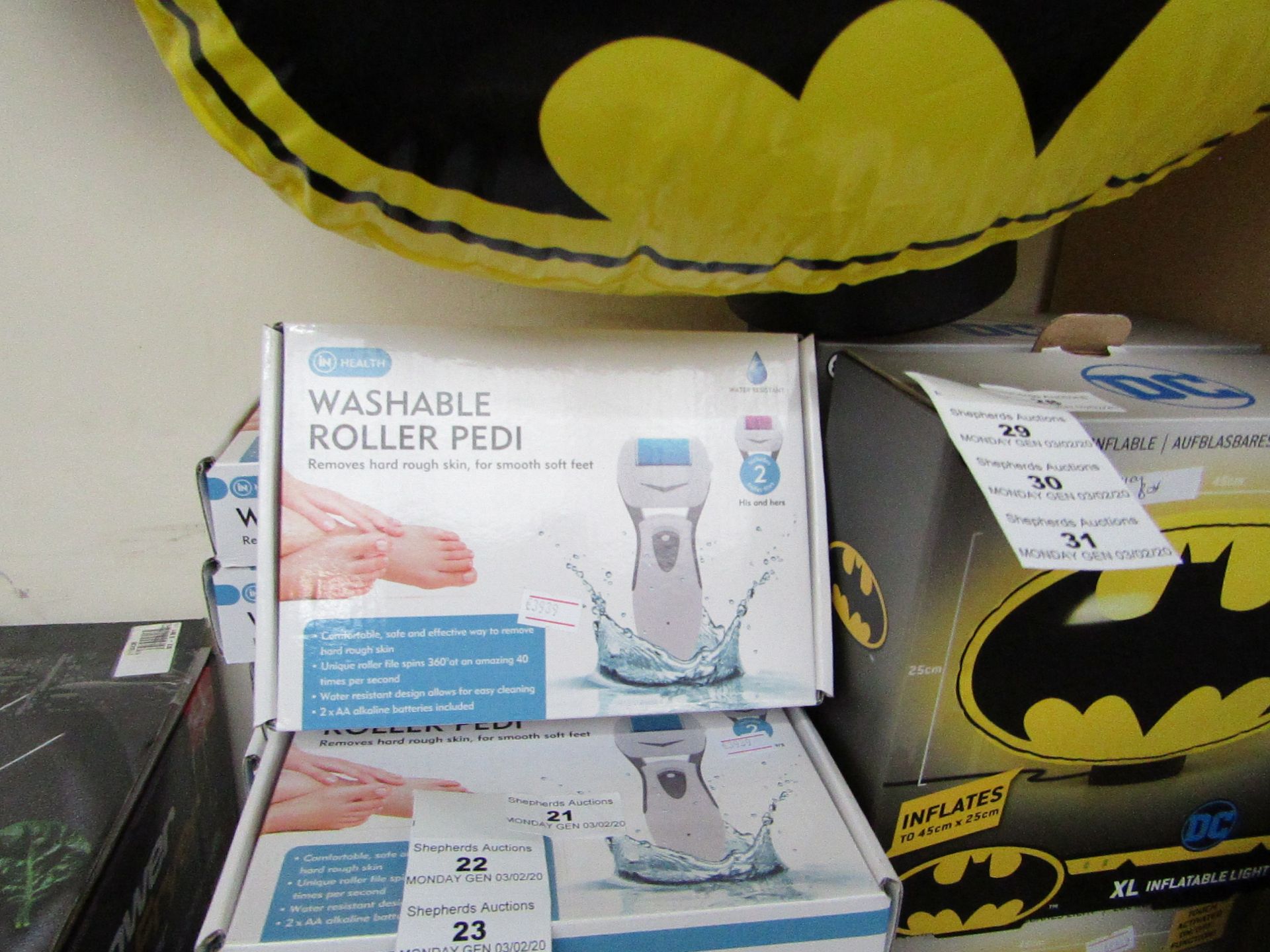 INHealth Washable Roller Pedi. New & Boxed