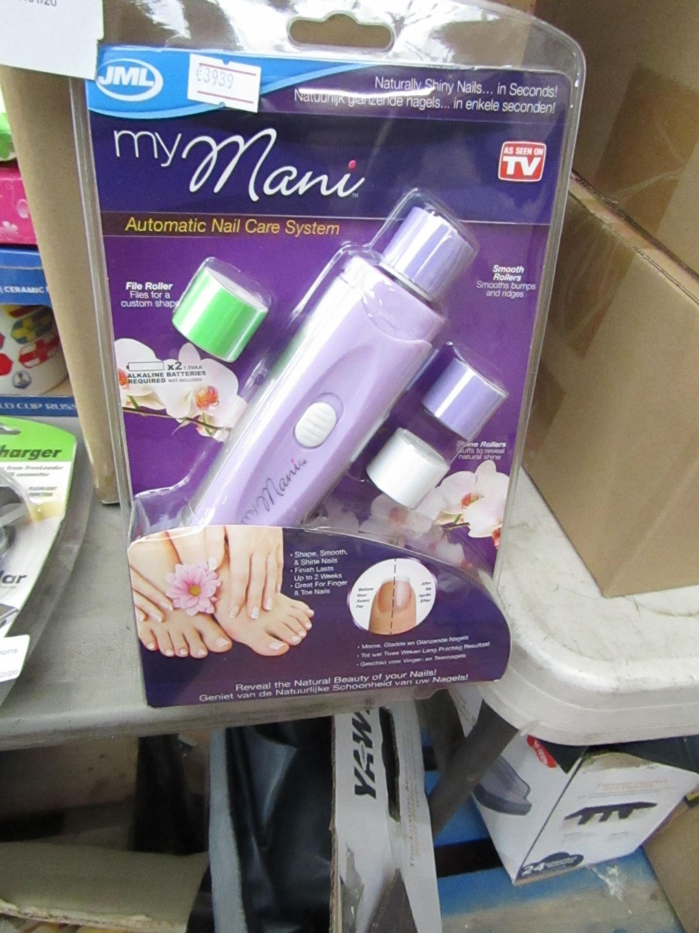 JML - My Nani - Automatic Nail Care System - New and packaged.