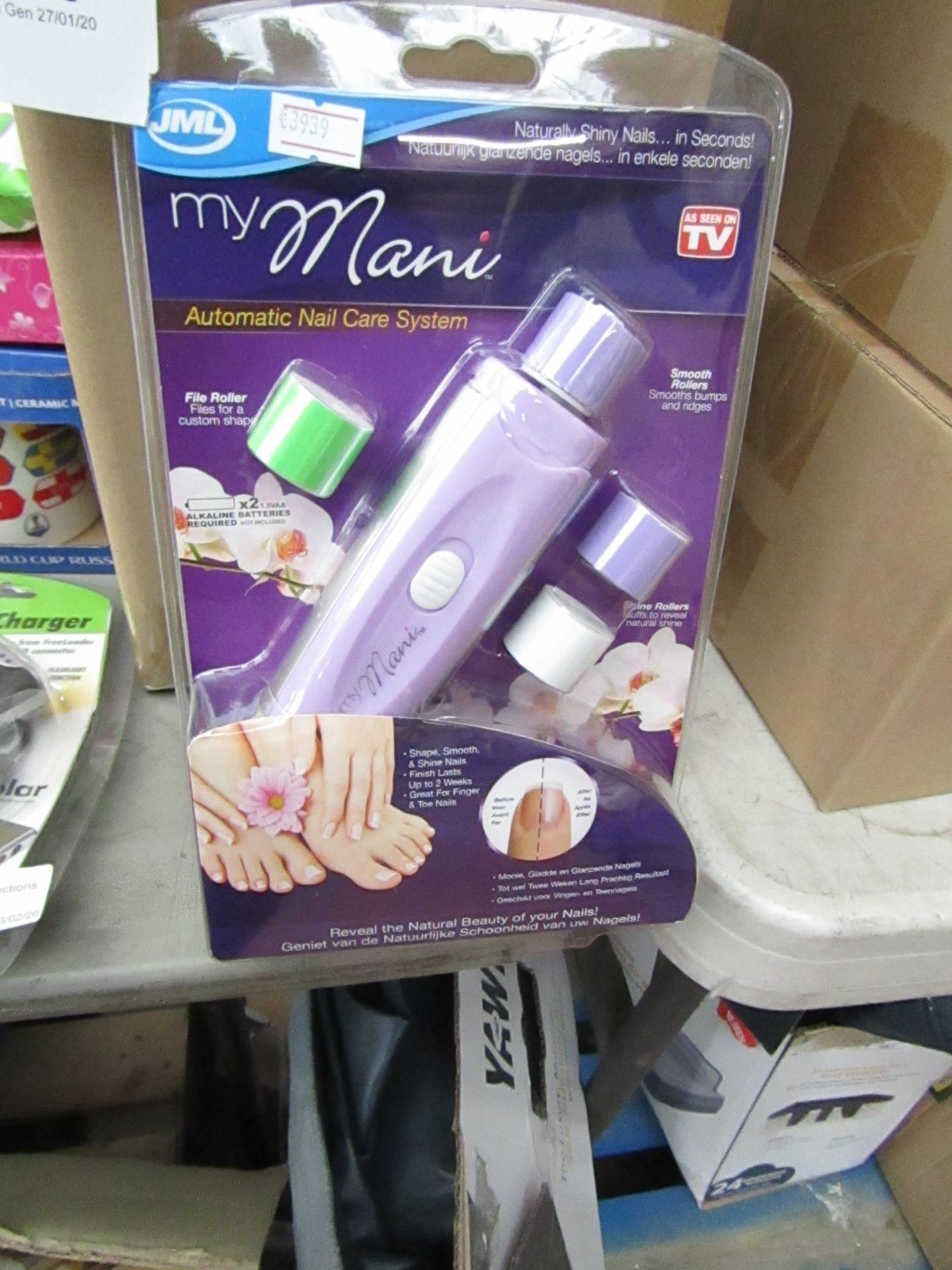 JML - My Nani - Automatic Nail Care System - New and packaged.