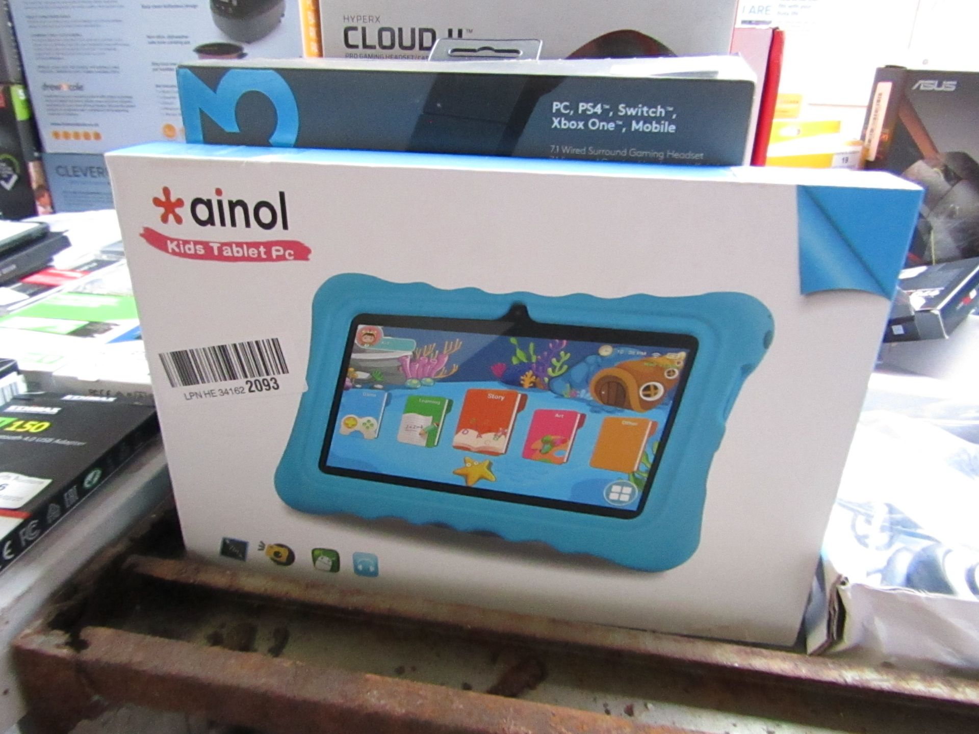 Aninol kids tablet, untested and boxed.