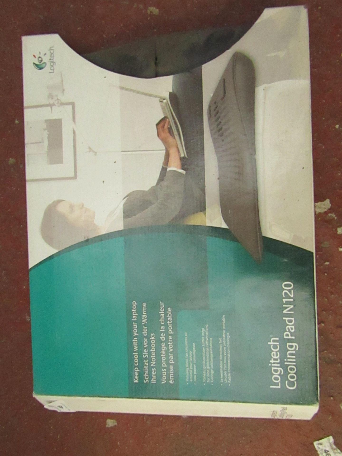 Logitech - Cooling Pad N120 - Untested and boxed.