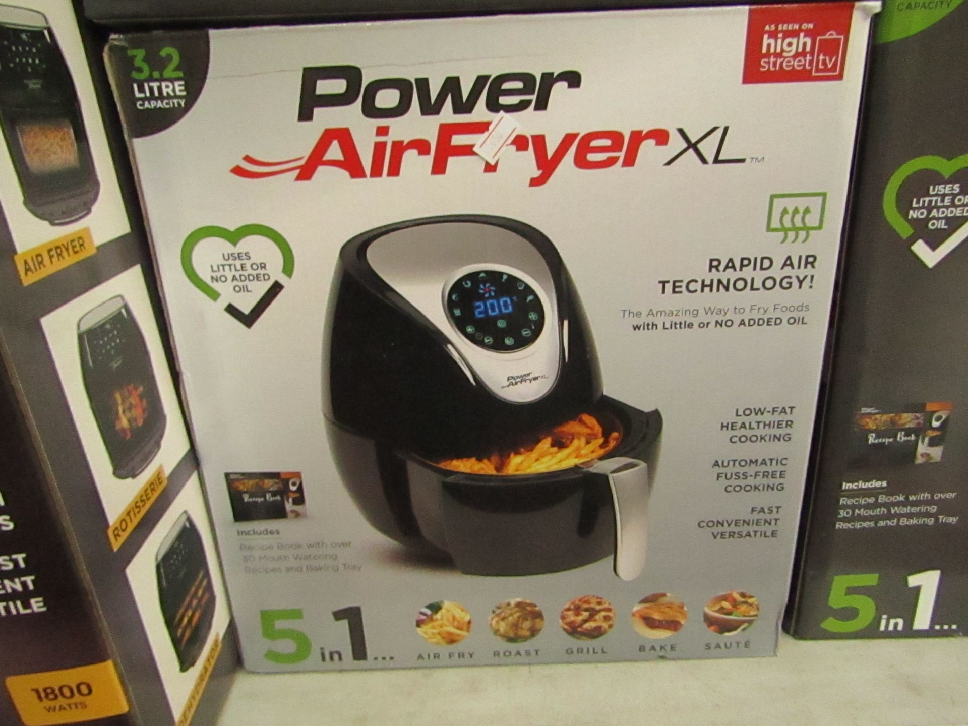 | 1x | POWER AIR FRYER XL 3.2L | UNCHECKED AND BOXED | NO ONLINE RE-SALE | SKU C5060191465366 |