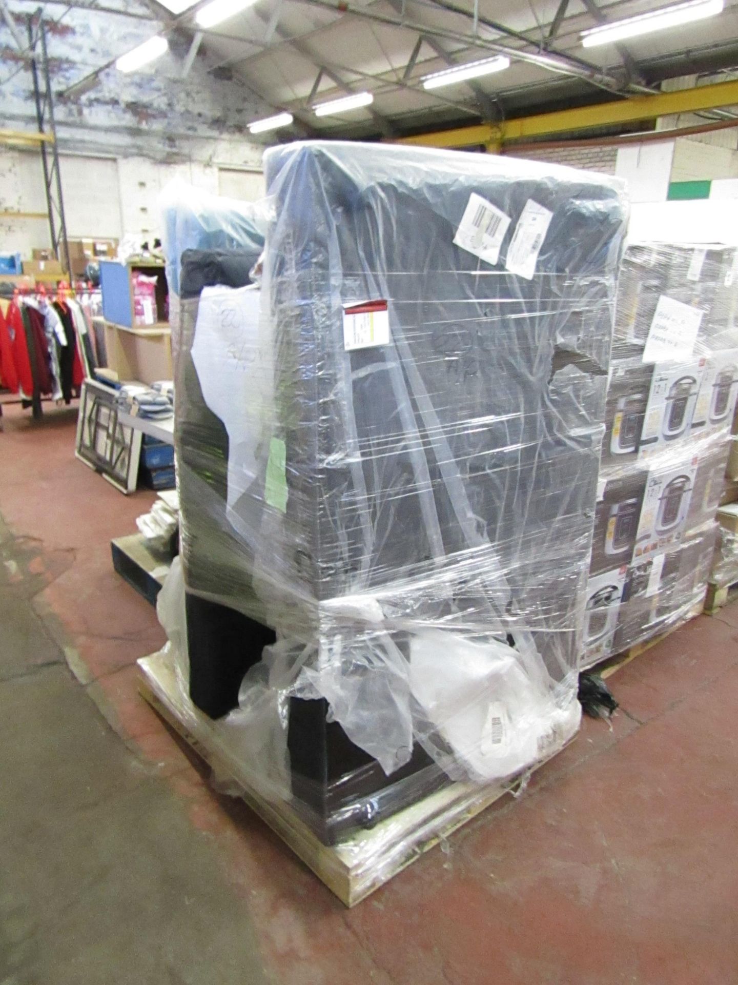 | 1x | PALLET OF SWOON B.E.R AND AWAITING PARTS FURNITURE ITEMS WHICH COULD INCLUDE ANYTHING FROM