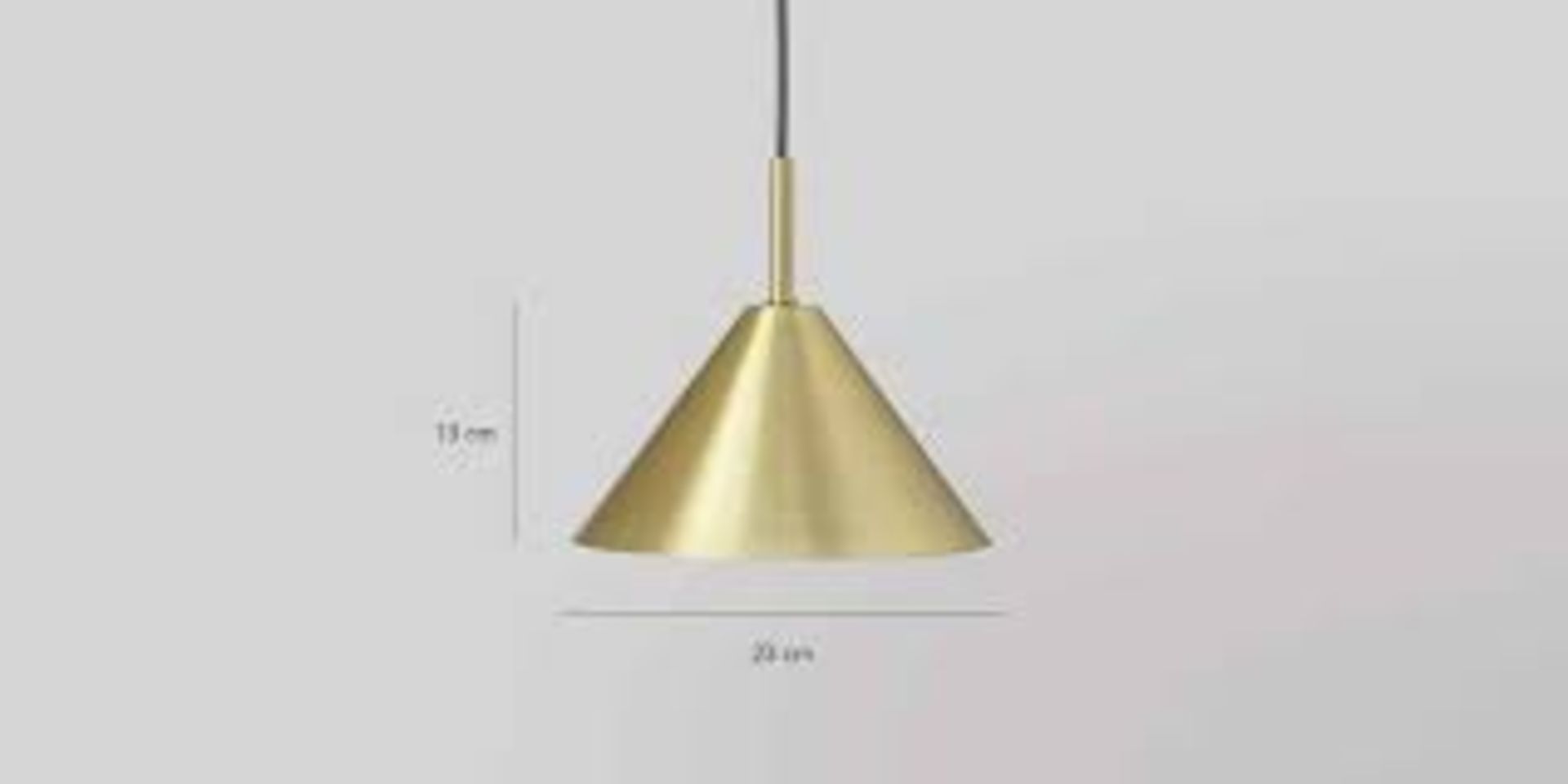 | 1x | SWOON JOEY PENDANT BRASS | BOXED | SKU - | RRP £ 79 |