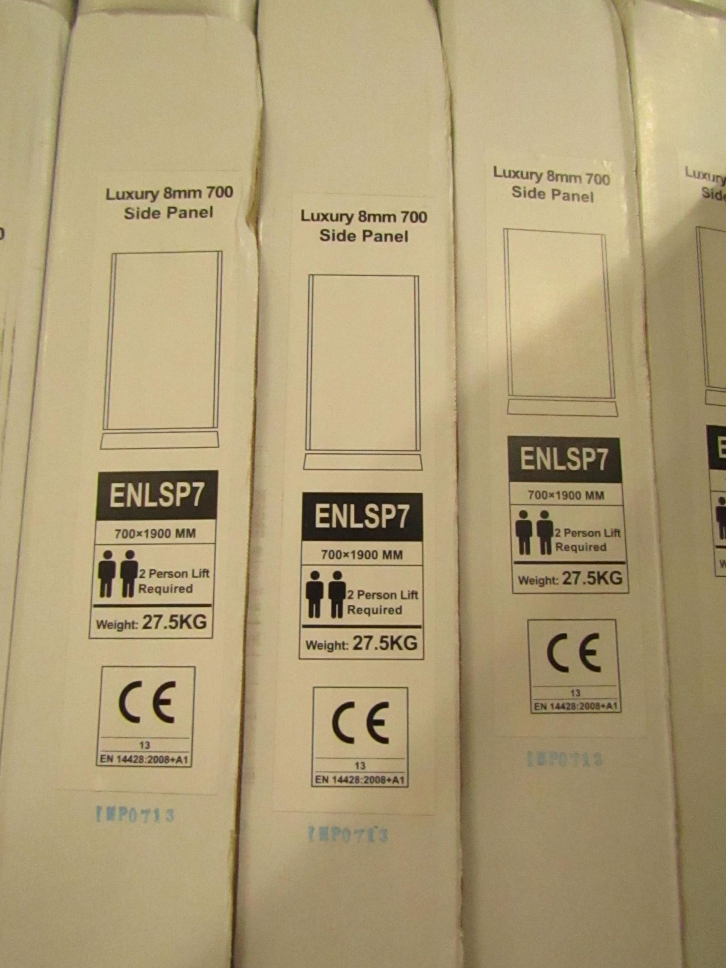 Luxury 8mm 700 side panel ENLSP7, New and boxed. RRP œ137. - Image 2 of 2