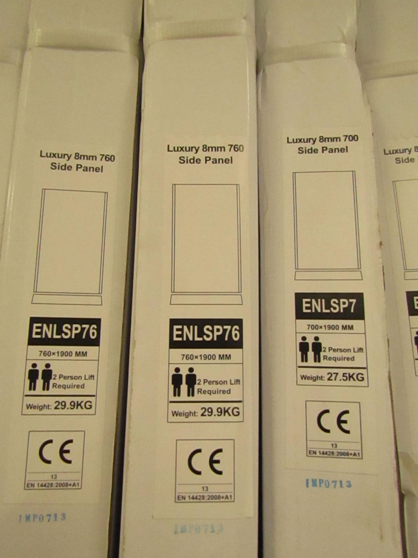 Luxury 8mm 760 side panel ENLSP76, new and boxed. RRP œ143. - Image 2 of 2