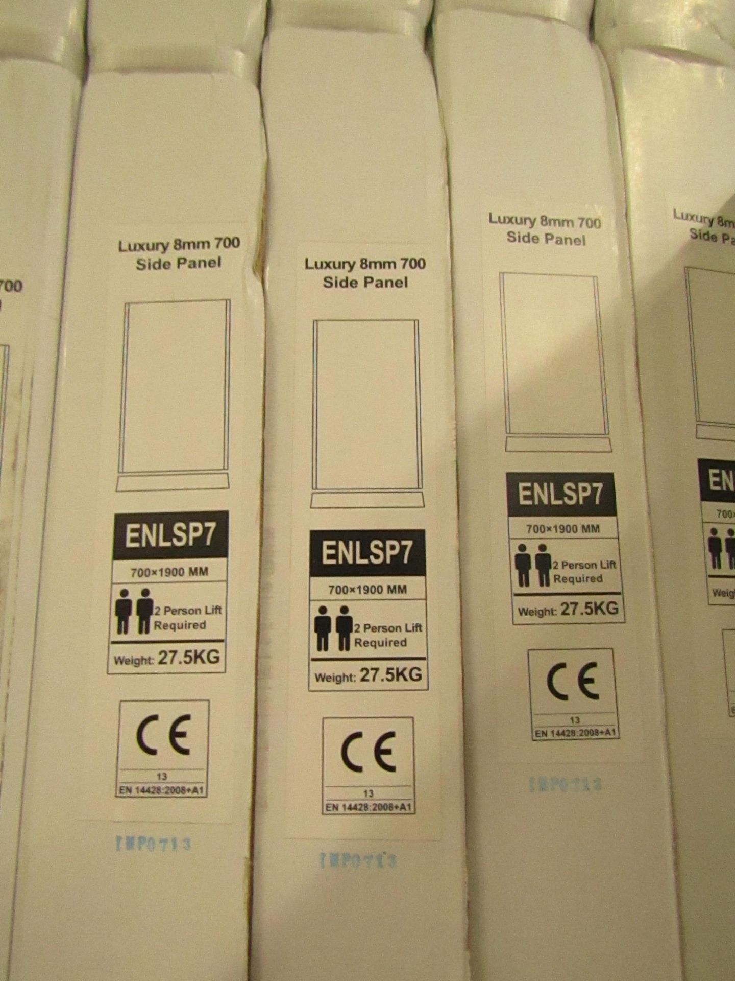 Luxury 8mm 700 side panel ENLSP7, New and boxed. RRP œ137. - Image 2 of 2