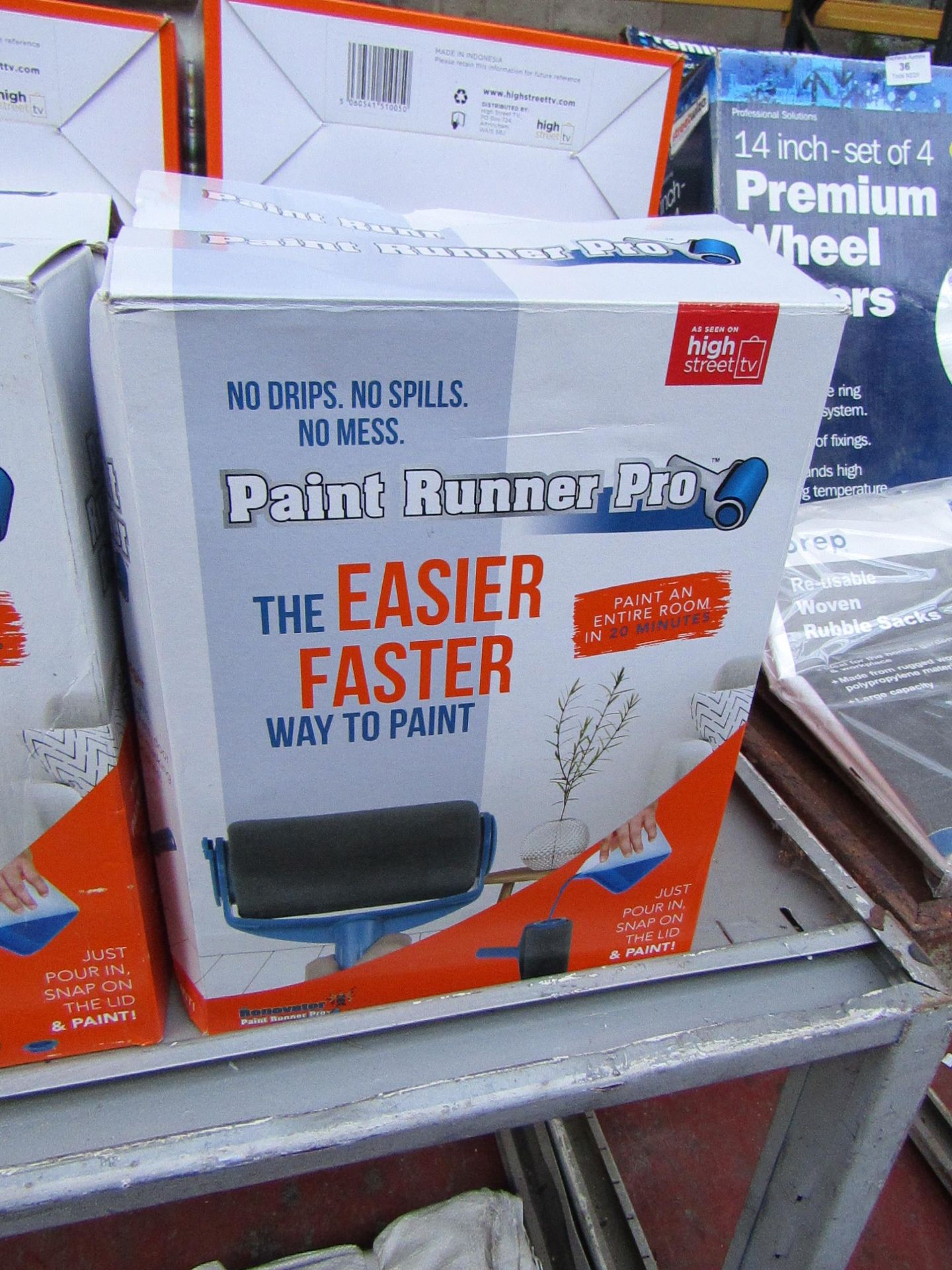 | 1x | PAINT RUNNER PRO | UNCHECKED AND BOXED | NO ONLINE RE-SALE| SKU C5060541510050 | RRP £29.99 |