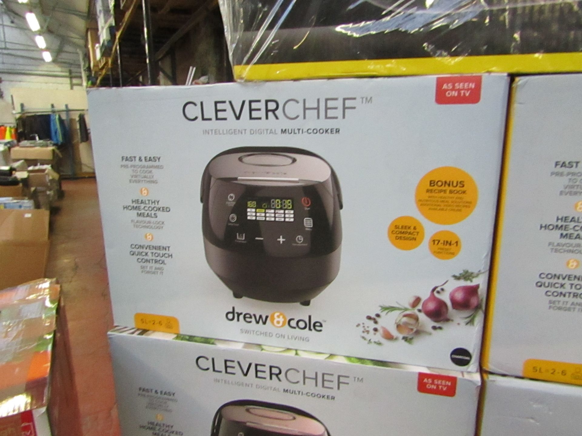 | 1x | DREW&COLE CLEVERCHEF | UNCHECKED AND BOXED | NO ONLINE RE-SALE | SKU C5060541511682 | RRP £