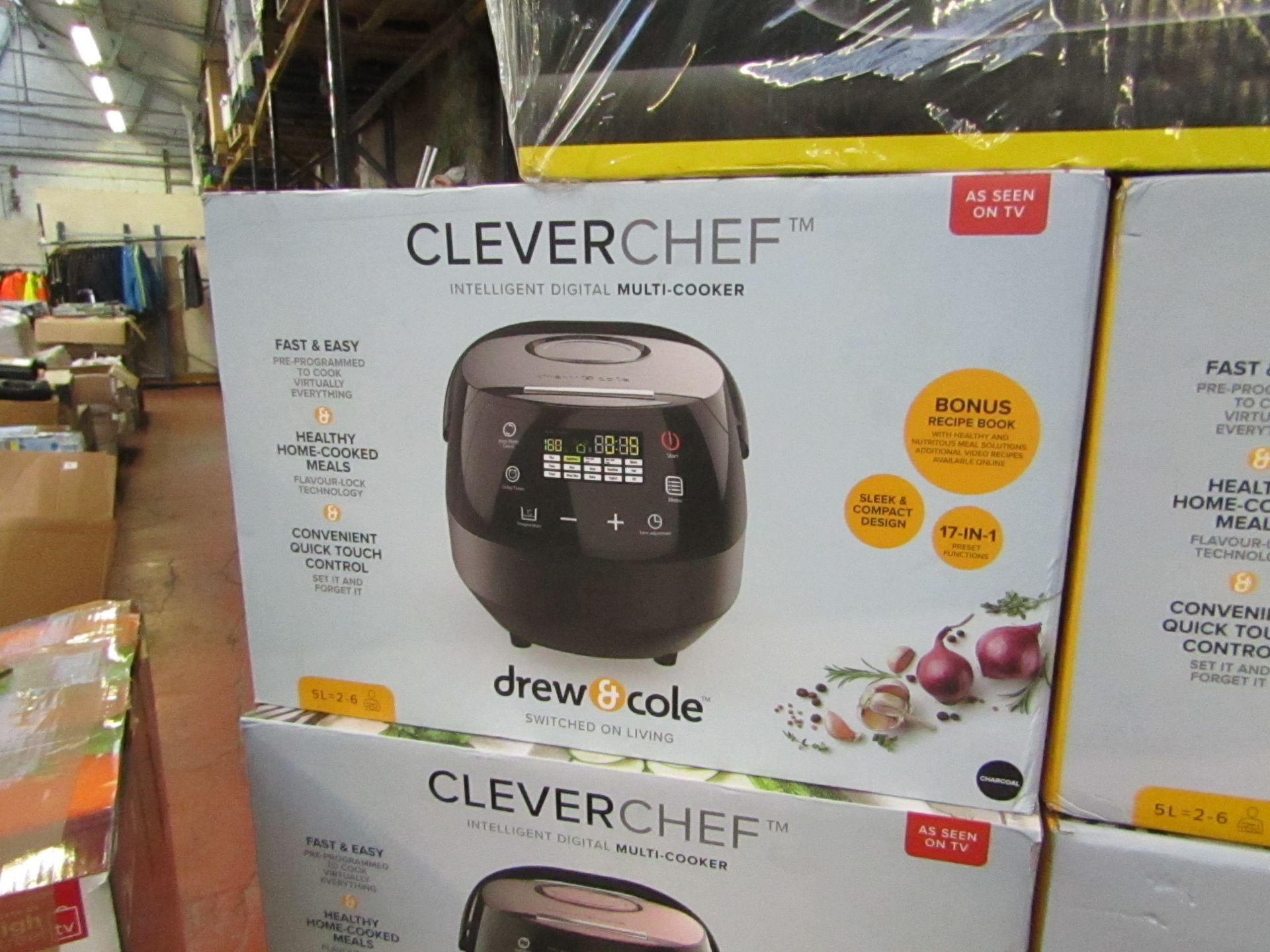 | 1x | DREW&COLE CLEVERCHEF | UNCHECKED AND BOXED | NO ONLINE RE-SALE | SKU C5060541511682 | RRP £