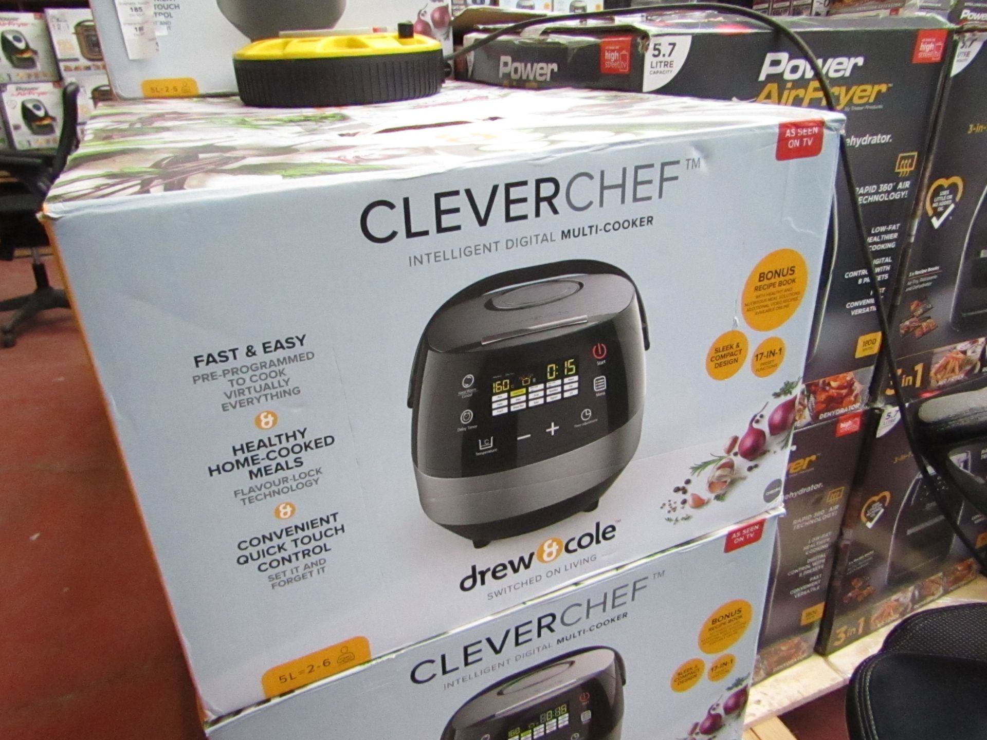 | 1x | DREW&COLE CLEVERCHEF | UNCHECKED AND BOXED | NO ONLINE RE-SALE | SKU C5060541511682 | RRP £