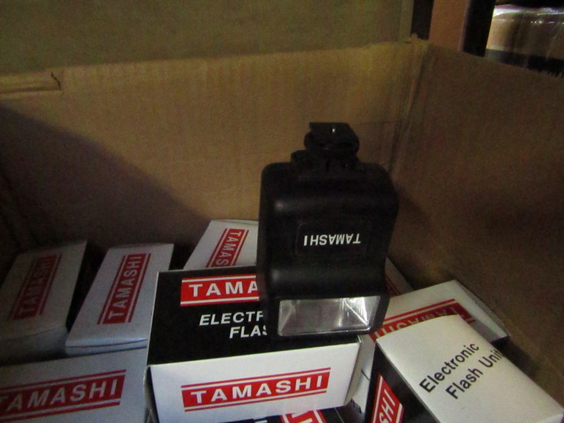 10x TAMASKI - Elctronic Flash - All Boxed.