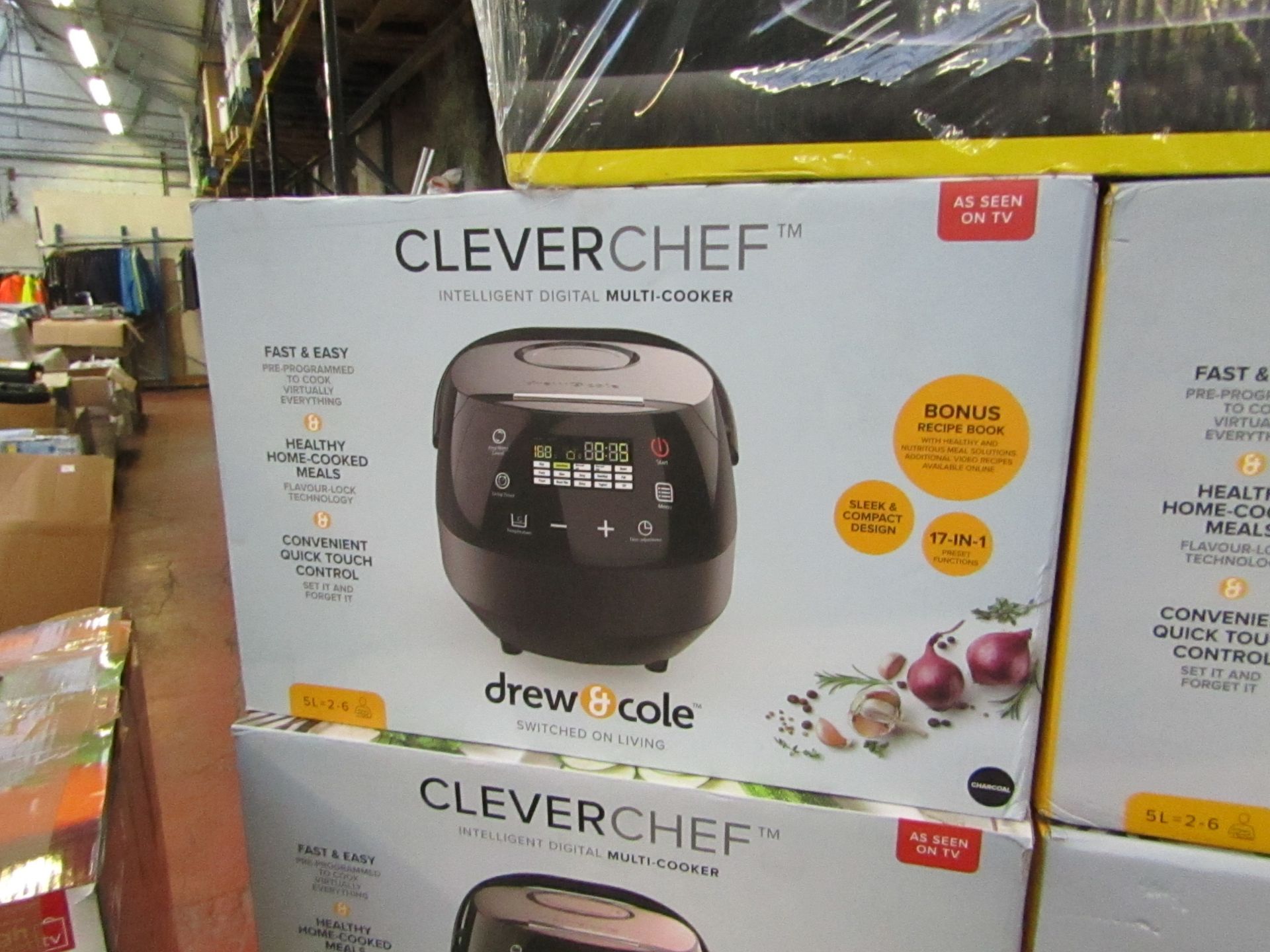 | 1x | DREW&COLE CLEVERCHEF | UNCHECKED AND BOXED | NO ONLINE RE-SALE | SKU C5060541511682 | RRP £