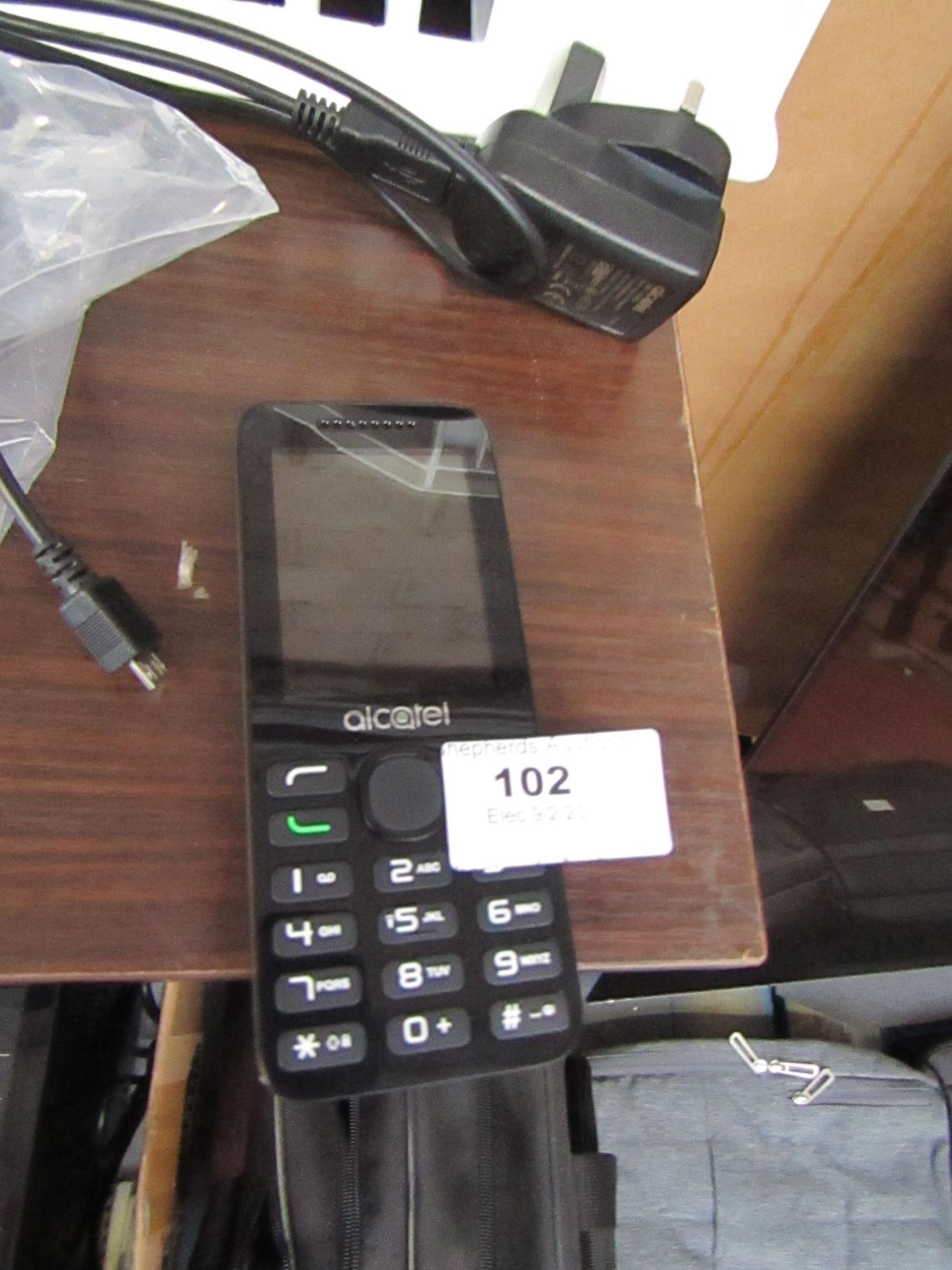 Alcatel - Mobile Phone, Includes Charger.