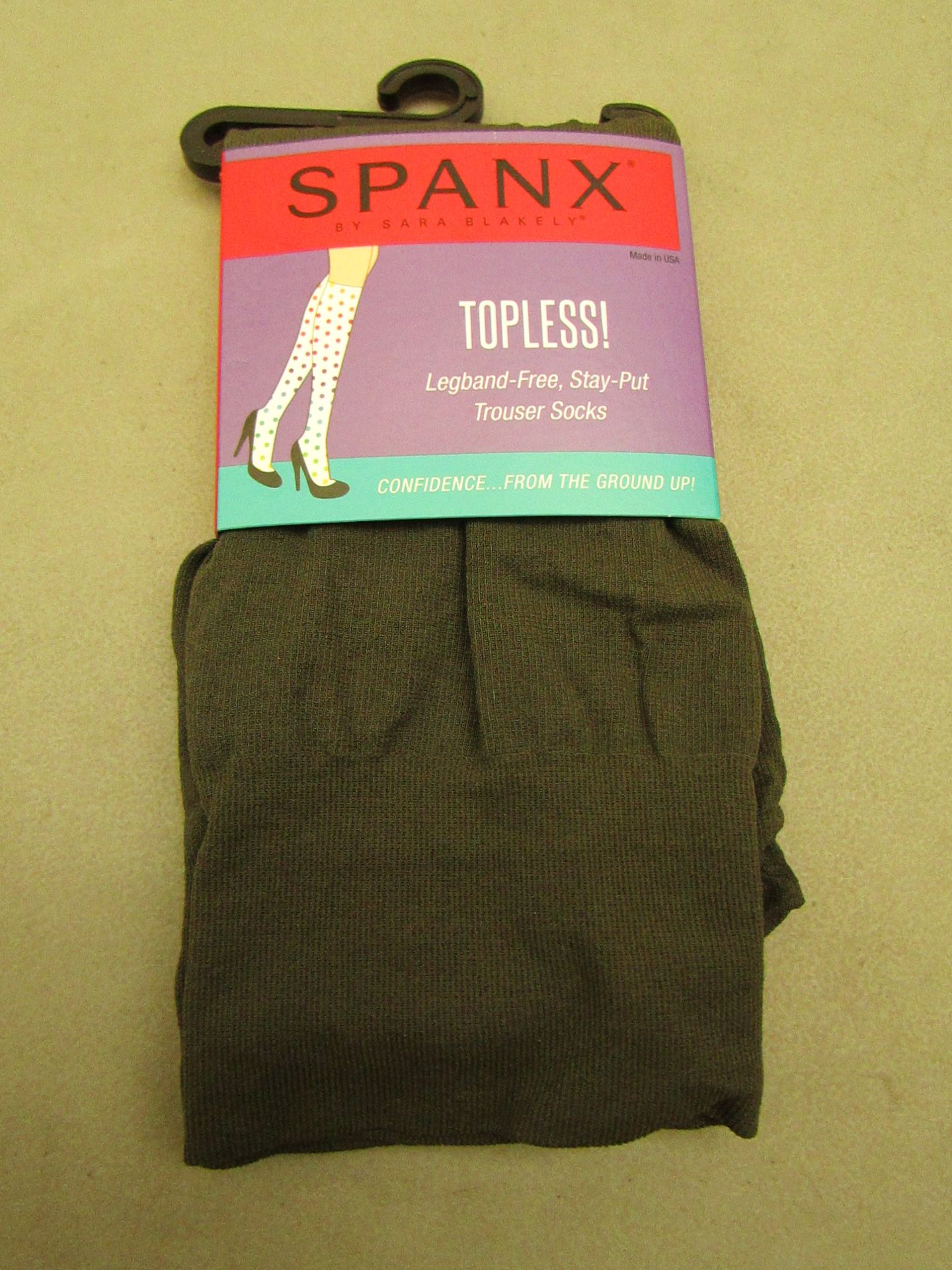 3 x pairs of Spanx by Sara Blackely  ToplessTrousers Socks with no leg band RRP £5 each on ebay