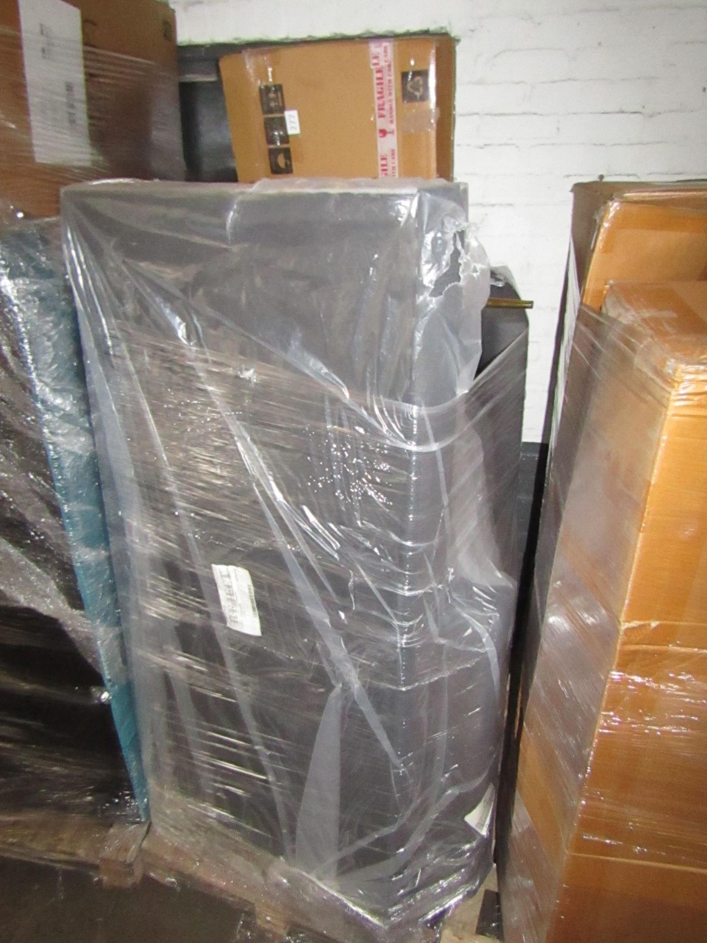 | 1x | PALLET OF SWOON B.E.R AND AWAITING PARTS FURNITURE ITEMS WHICH COULD INCLUDE ANYTHING FROM