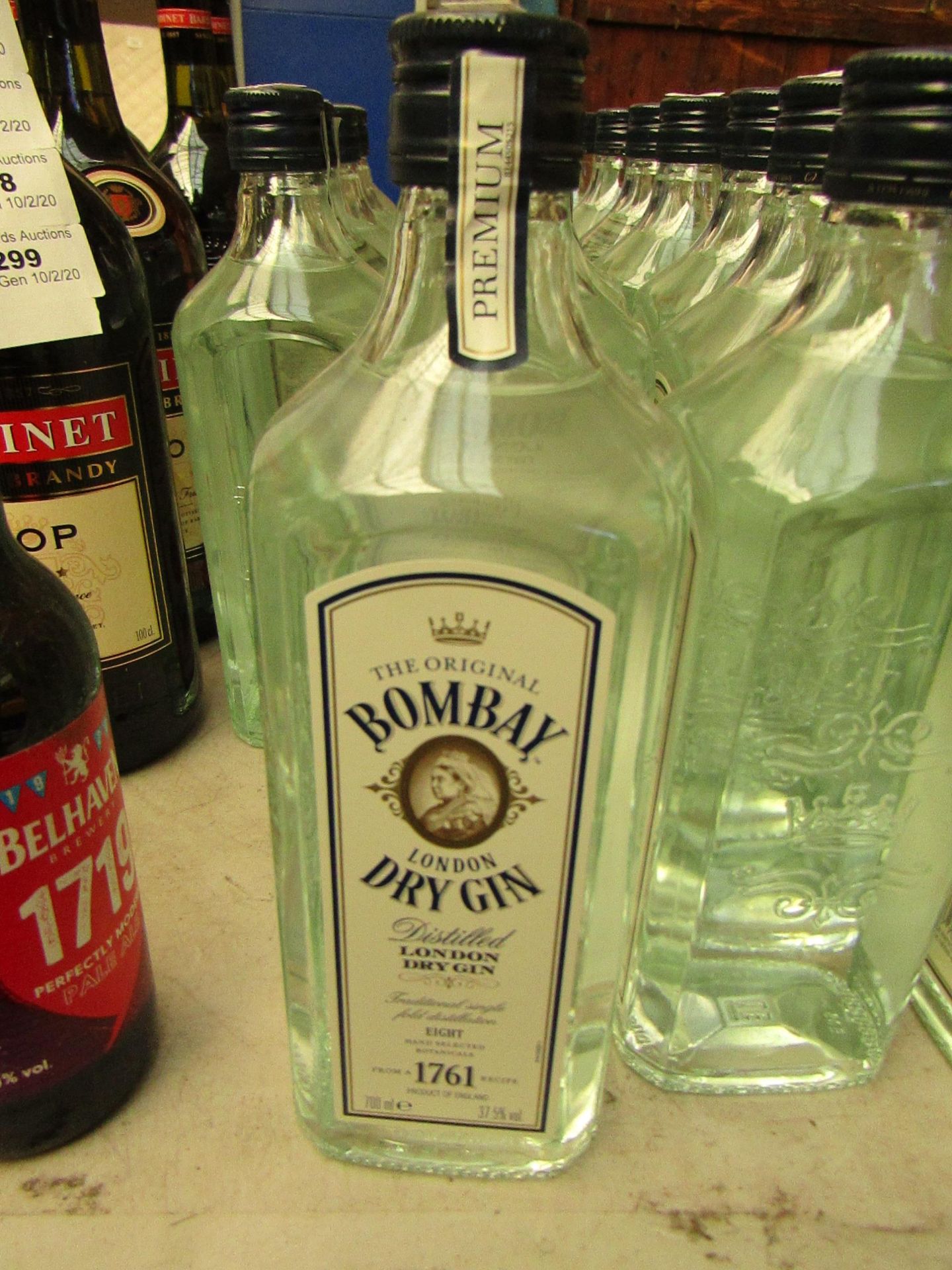 The Original Bombay London Dry Gin. 700ml. New
