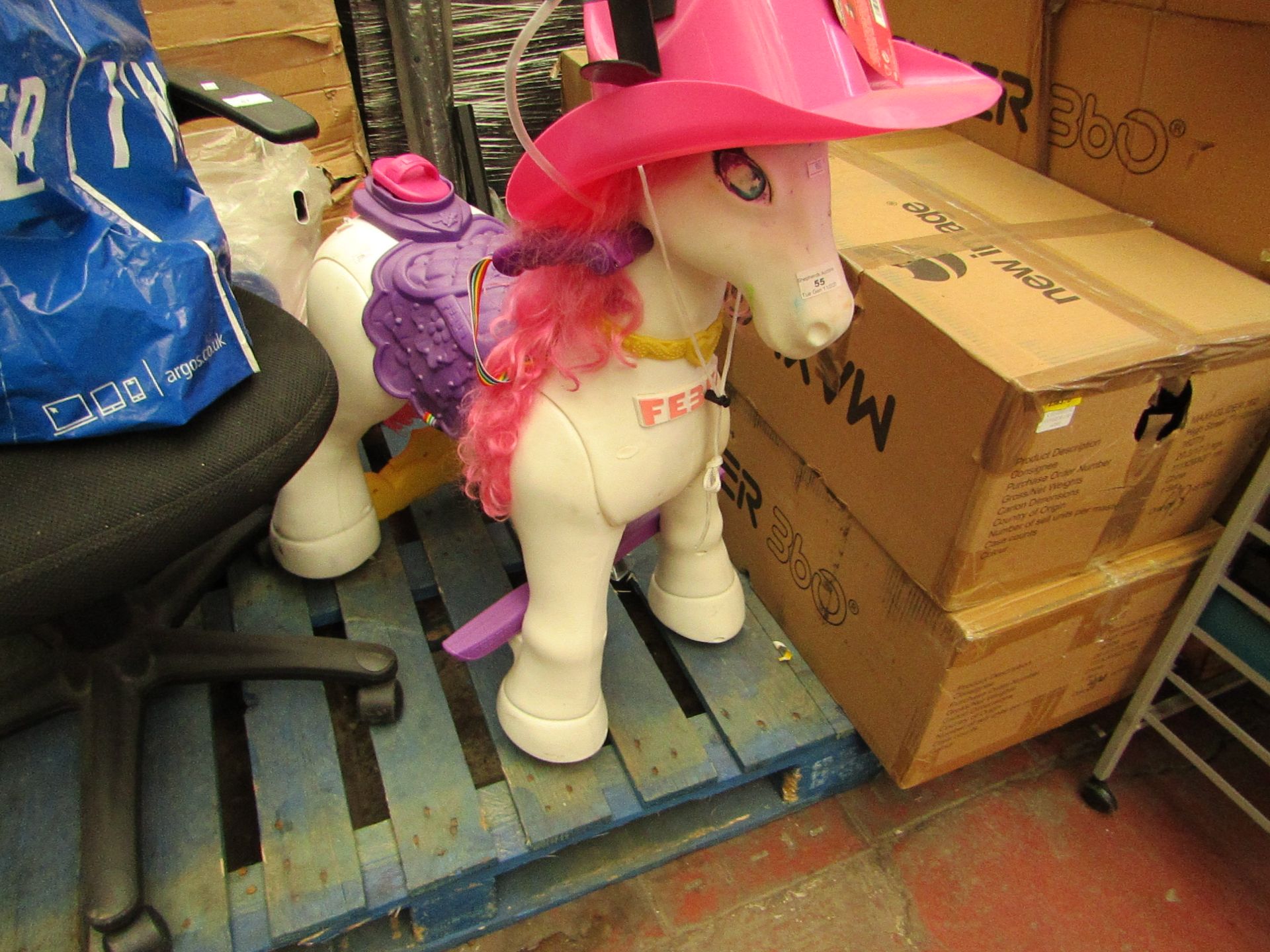 Feber Unicorn. Has been well used but is still usable