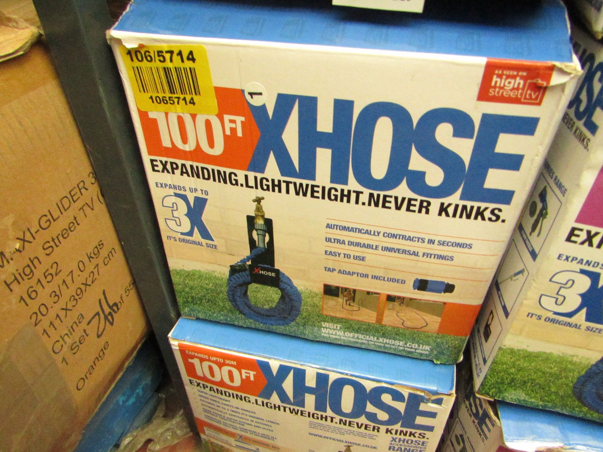 | 1x | XHOSE 100FT | UNCHECKED AND BOXED | NO ONLINE RE-SALE | SKU C5060191461092 | RRP £49:99 |