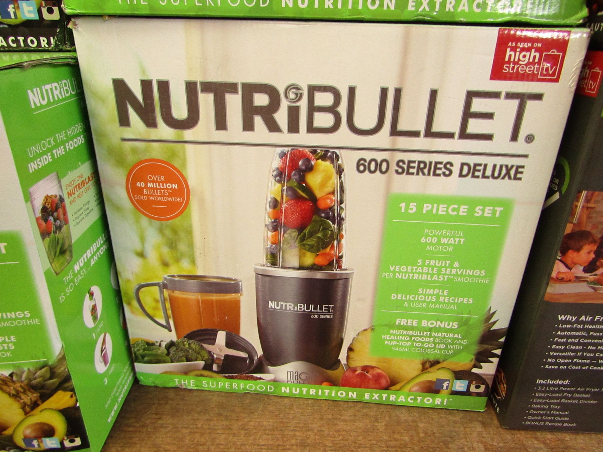 | 1X | NUTRIBULLET 600 SERIES DELUXE | UNTESTED & BOXED | NO ONLINE RE-SALE | SKU - | RRP œ69.99 |