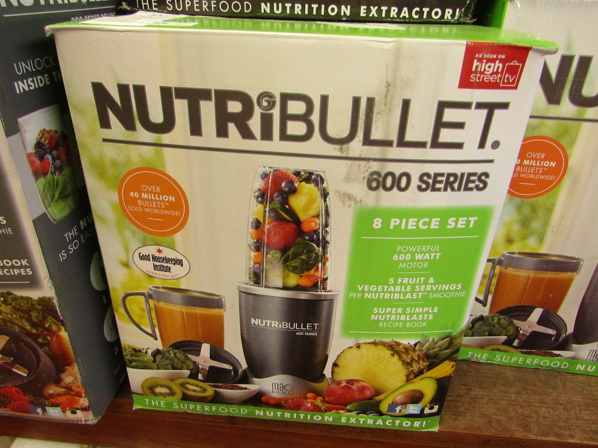 | 1X | NUTRIBULLET 600 SERIES | UNCHECKED AND BOXED | NO ONLINE RE-SALE | SKU C5060191467346 |