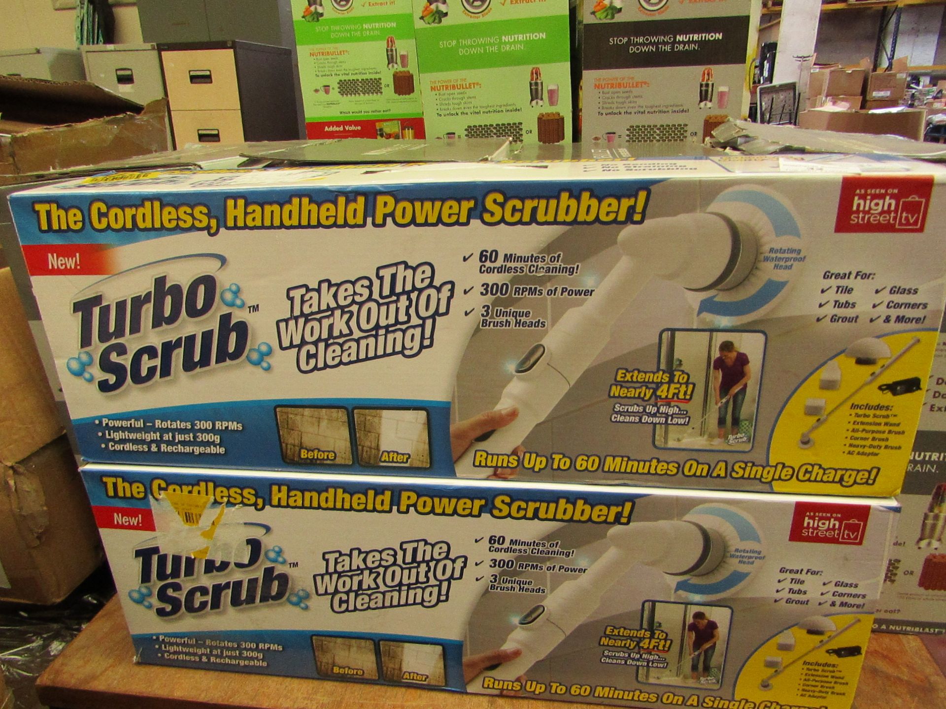 | 1x | TURBOSCRUB | UNCHECKED & BOXED | NO ONLINE RE-SALE | SKU C5060191466233 | RRP £29.99 |