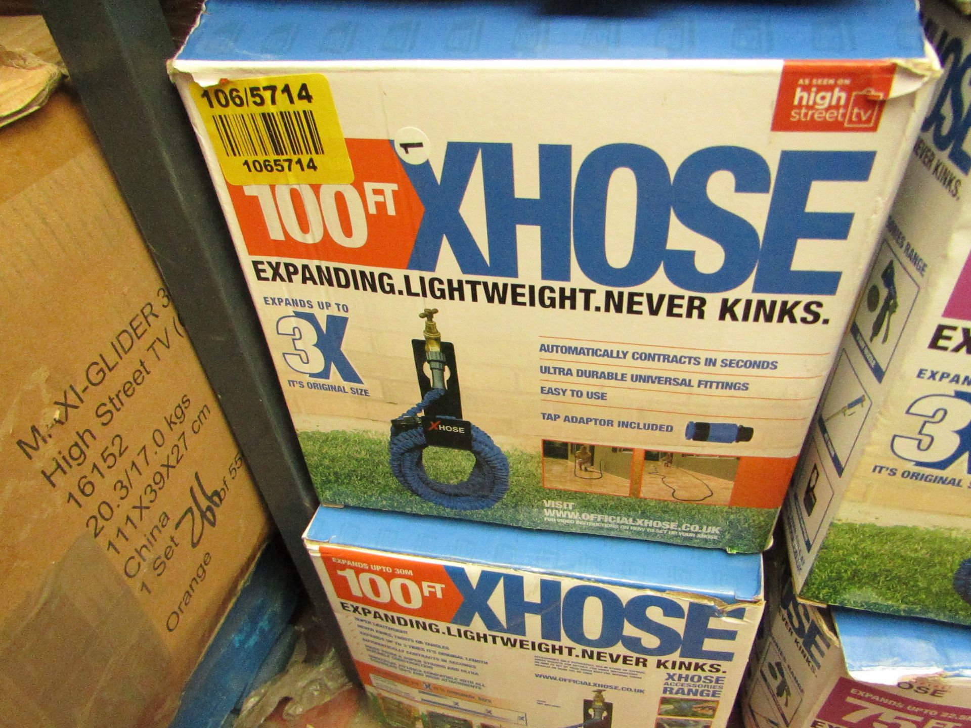 | 1x | XHOSE 100FT | UNCHECKED AND BOXED | NO ONLINE RE-SALE | SKU C5060191461092 | RRP £49:99 |