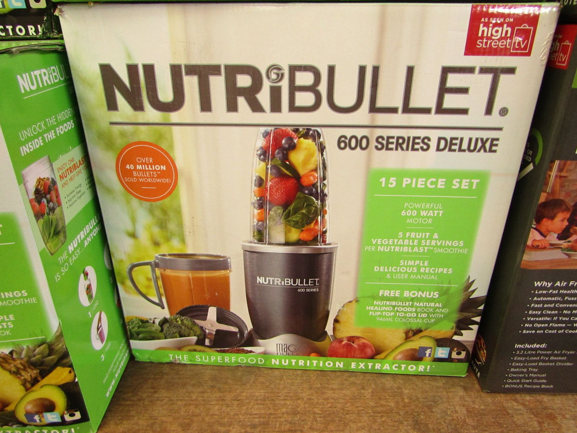 | 1X | NUTRIBULLET 600 SERIES DELUXE | UNTESTED & BOXED | NO ONLINE RE-SALE | SKU - | RRP œ69.99 |