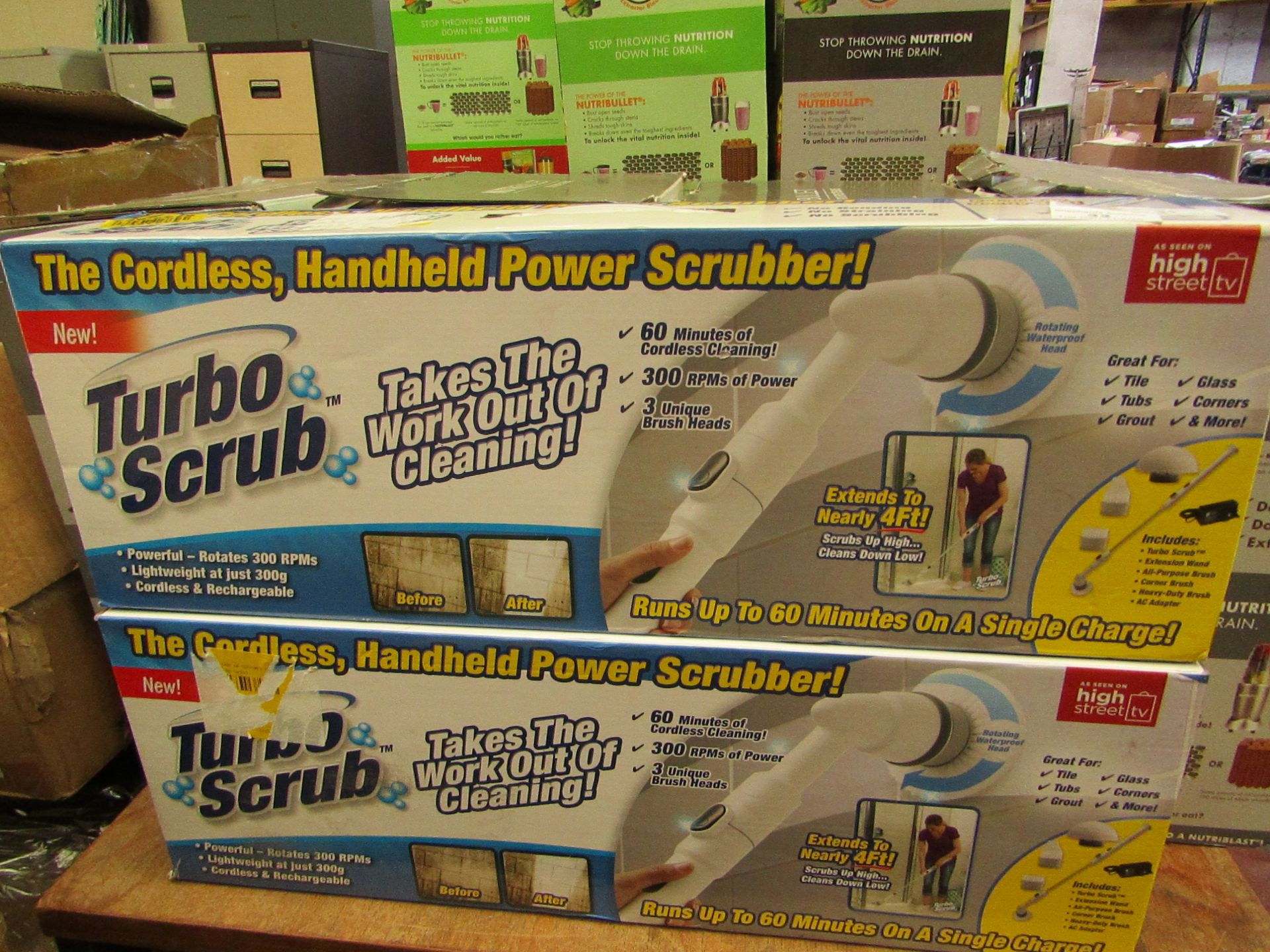 | 1x | TURBOSCRUB | UNCHECKED & BOXED | NO ONLINE RE-SALE | SKU C5060191466233 | RRP £29.99 |
