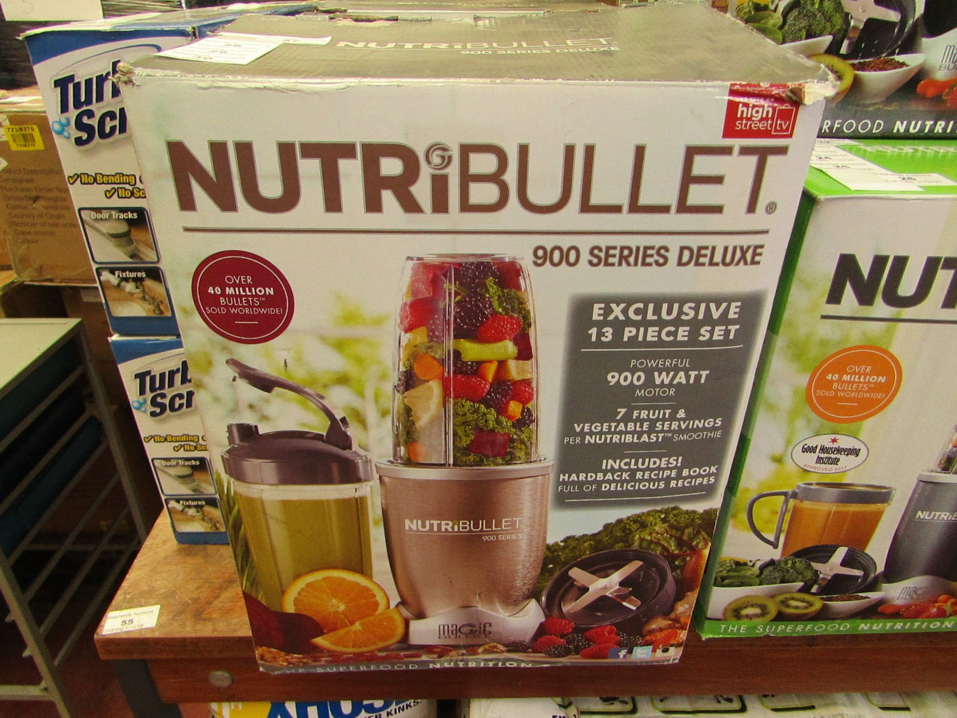 | 1X | NUTRIBULLET 900 SERIES | UNCHECKED AND BOXED | NO ONLINE RE-SALE | SKU C5060191467353 |