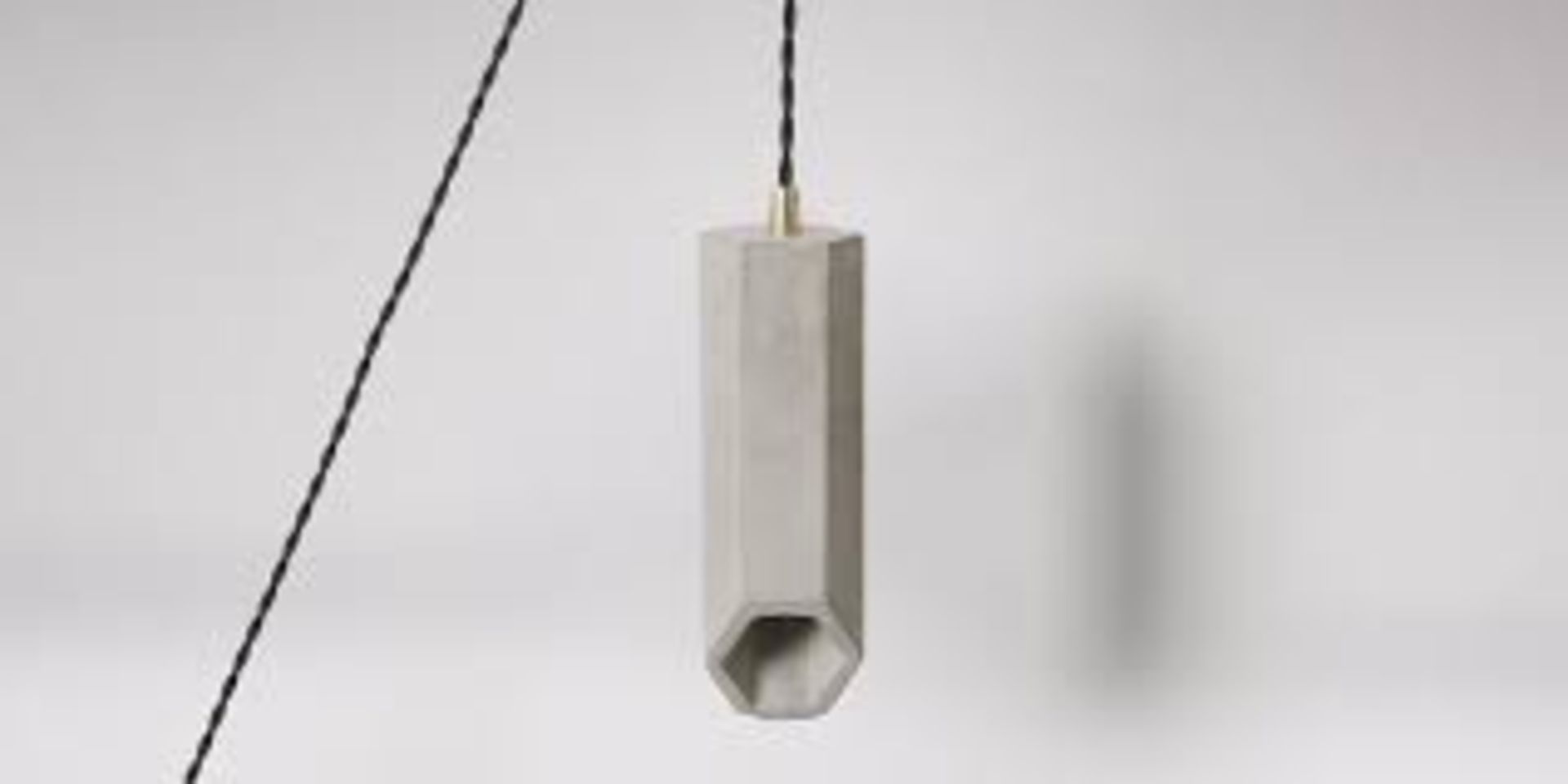 | 1x | SWOON PLUTO PENDANT CONCRETE | BOXED | SKU - | RRP £ 69 |