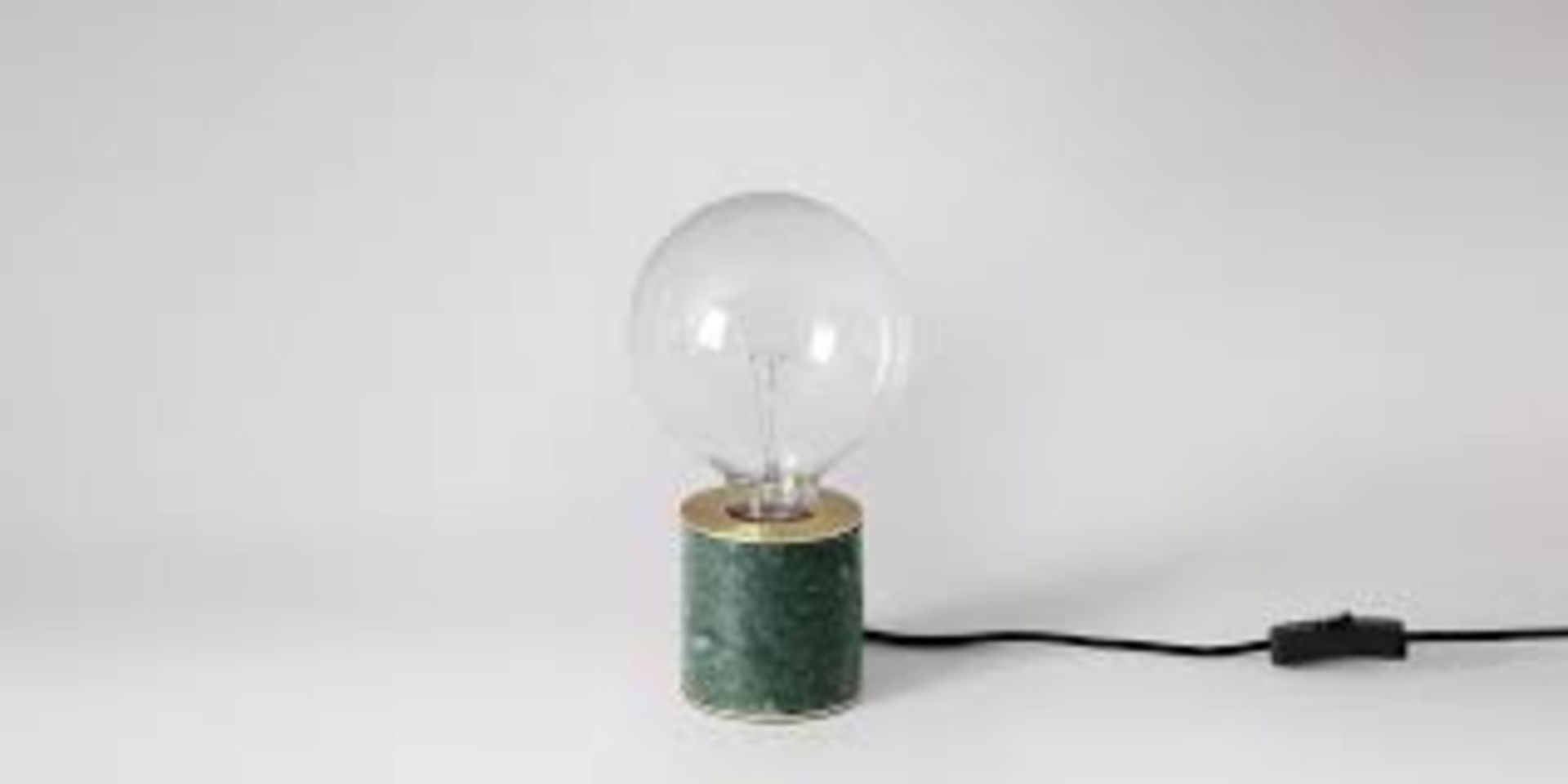| 1x | SWOON TABLE LAMP GREEN MARBLE | BOXED | SKU - | RRP £ 59 |