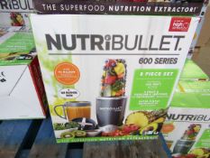 | 1x | NUTRIBULLET 600 SERIES | UNCHECKED AND BOXED | NO ONLINE RE-SALE | SKU C5060191461245 |