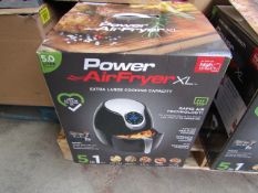 | 1x | POWER AIR FRYER XL 5.0L | UNCHECKED AND BOXED | NO ONLINE RE-SALE | SKU C5060191466936 |