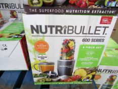 | 1x | NUTRIBULLET 600 SERIES | UNCHECKED AND BOXED | NO ONLINE RE-SALE | SKU C5060191461245 |