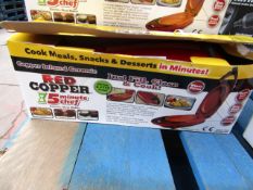 | 1x | RED COPPER 5 MINUTE CHEF | UNCHECKED & BOXED | NO ONLINE RE-SALE | SKU C5060541512757 |