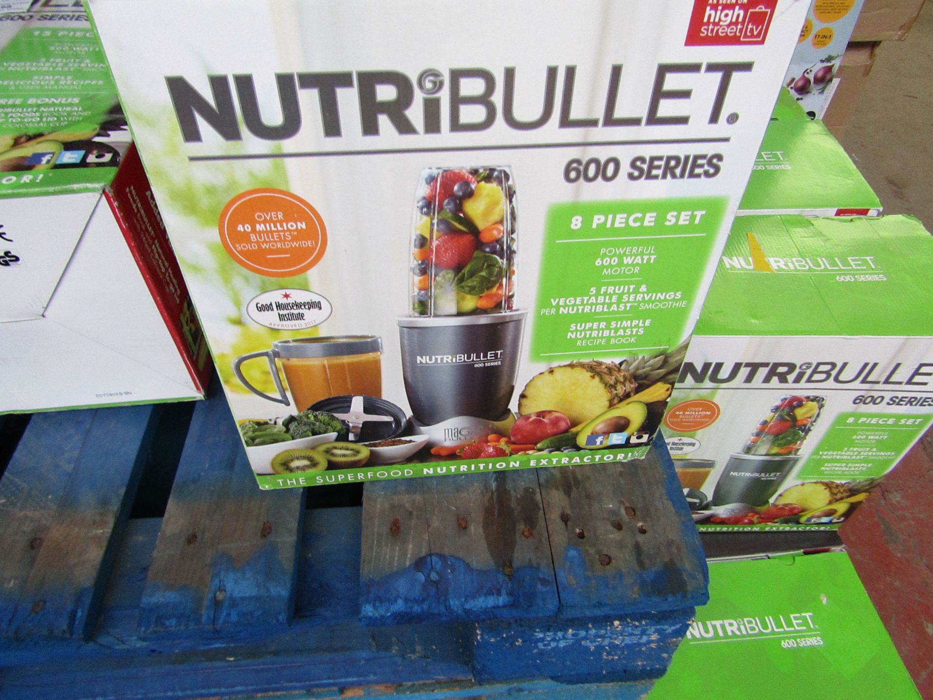 | 1x | NUTRIBULLET 600 SERIES | UNCHECKED AND BOXED | NO ONLINE RE-SALE | SKU C5060191461245 |